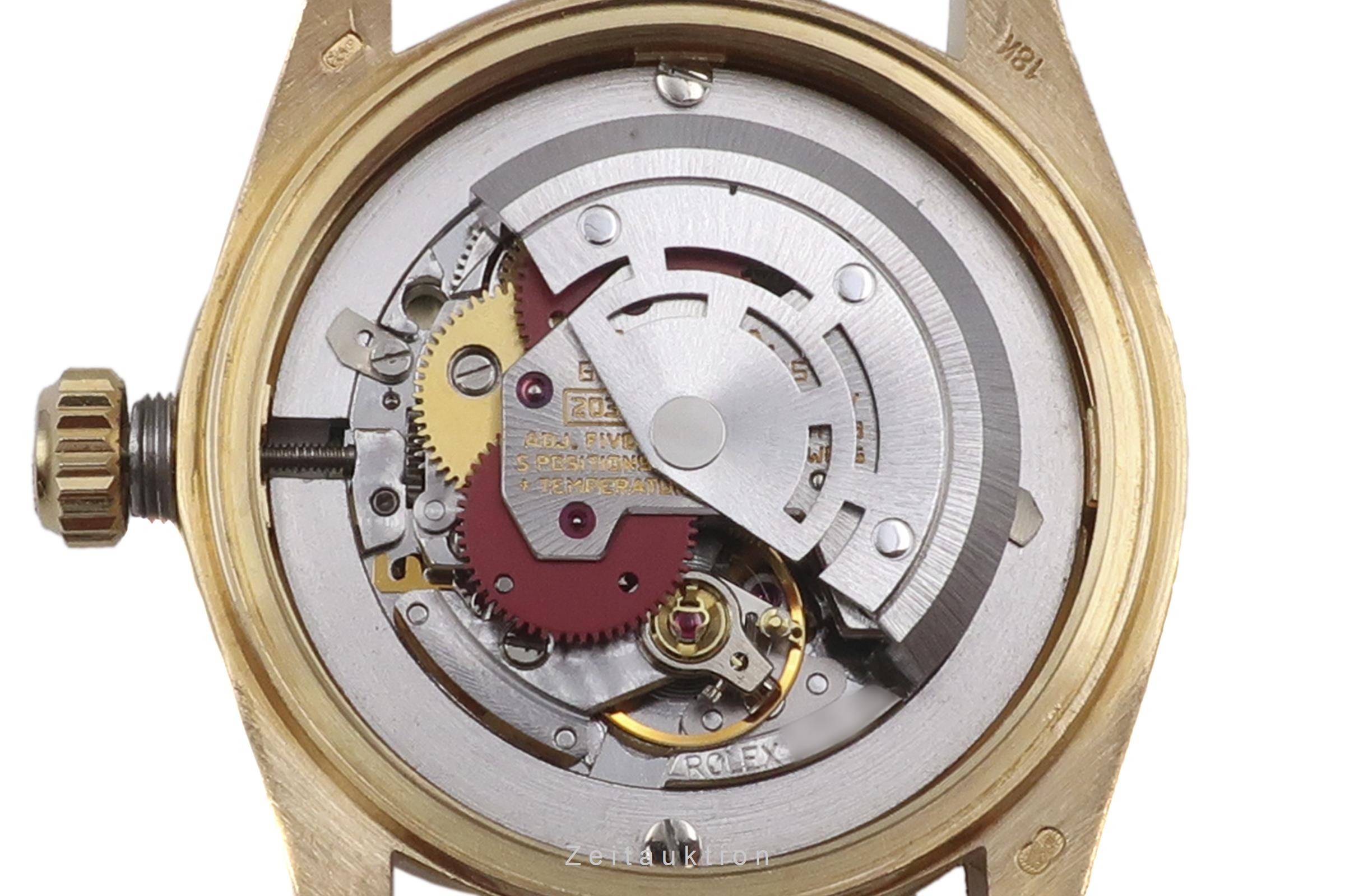 Rolex Datejust 18 ct gold automatic Kal. 2030 Ref. 6827  | Zeitauktion