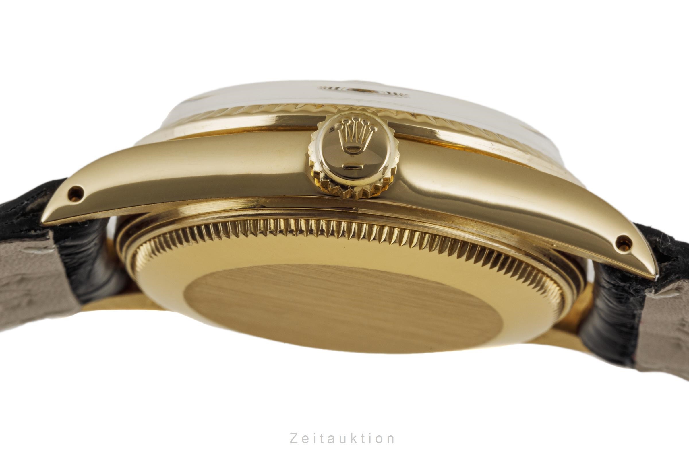 Rolex Datejust 18 ct gold automatic Kal. 2030 Ref. 6827  | Zeitauktion