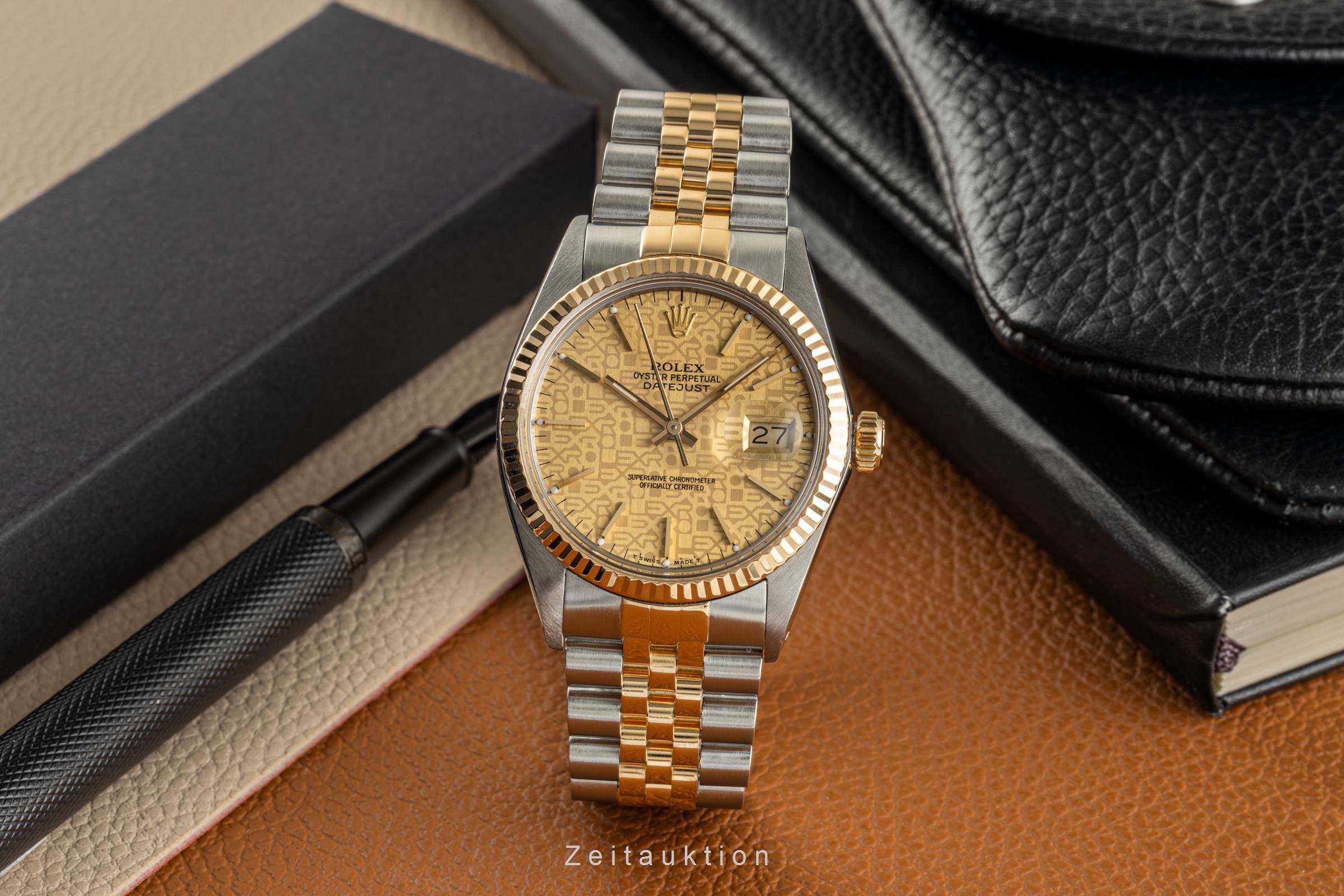 Rolex Datejust steel / gold automatic Kal. 3035 Ref. 16013  | Zeitauktion