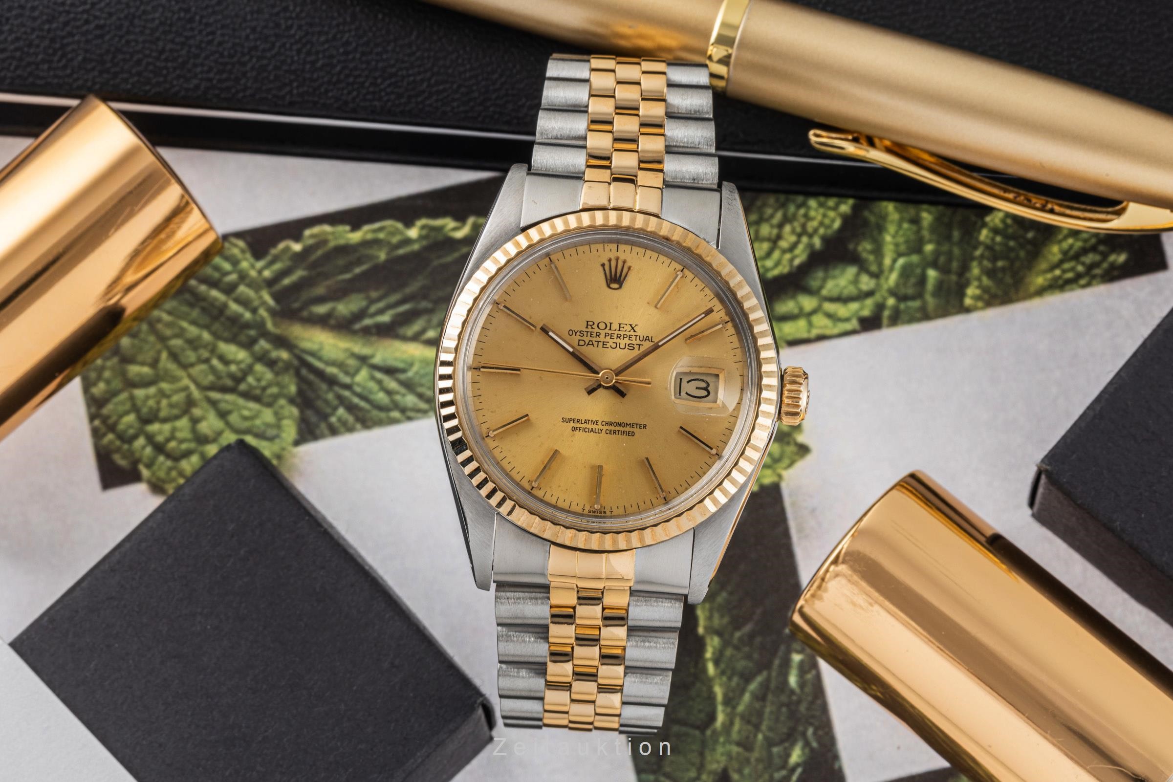 Rolex Datejust Stahl / Gold Automatik Kal. 3035 Ref. 16013  | Zeitauktion