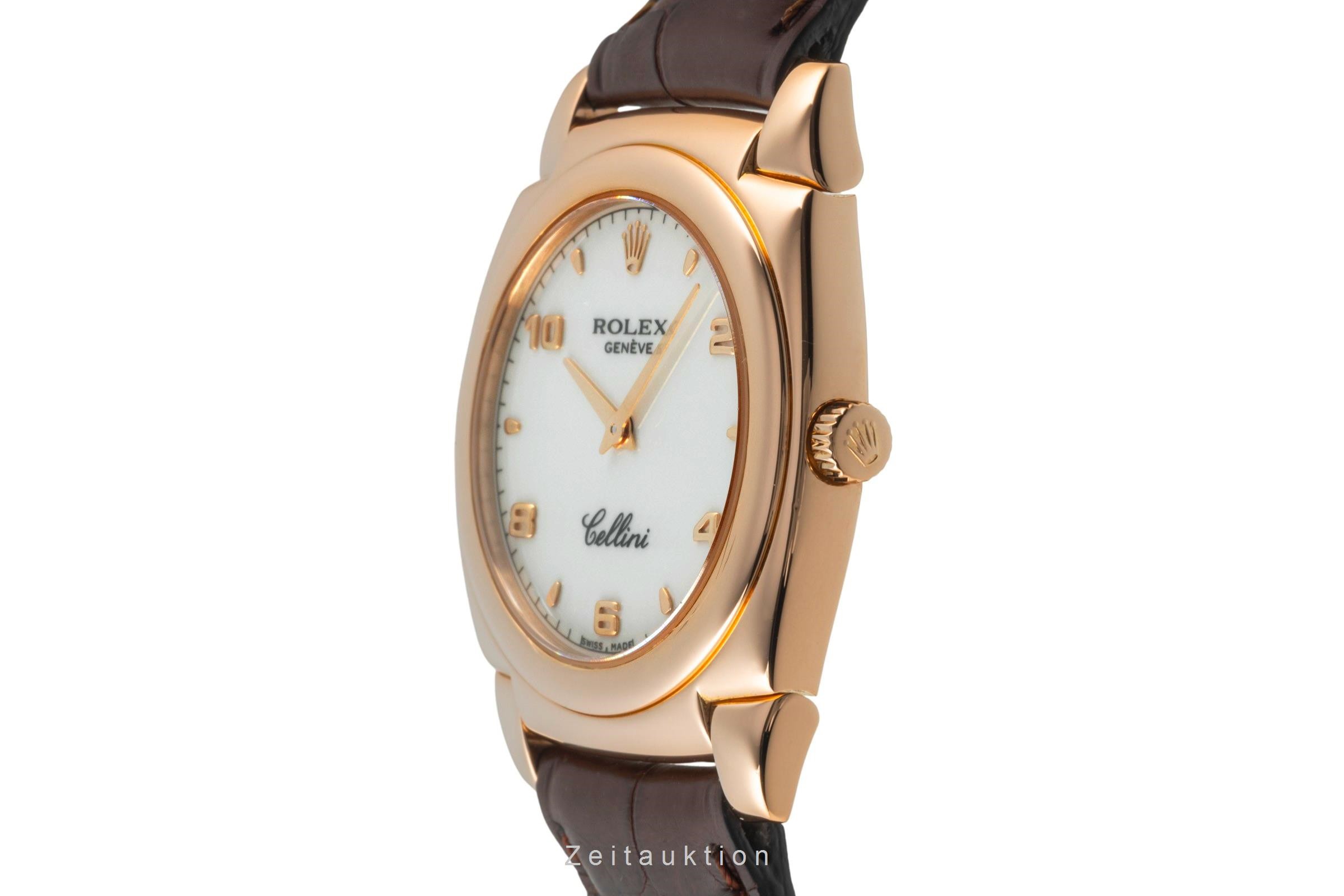 Rolex Cellini oro rosso 18 ct carica manuale Kal. 1602 Ref. 5320  | Zeitauktion