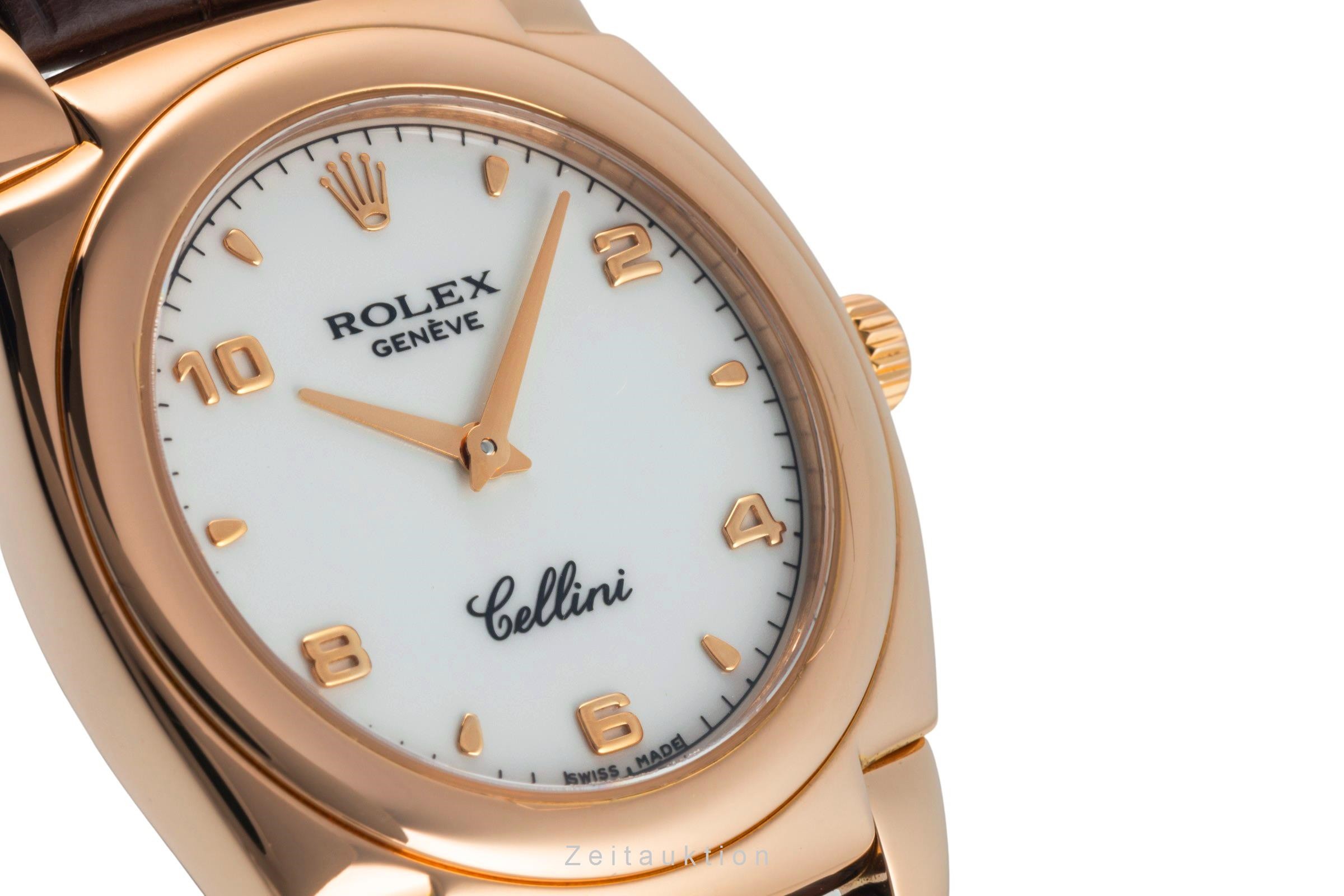 Rolex Cellini oro rosso 18 ct carica manuale Kal. 1602 Ref. 5320  | Zeitauktion