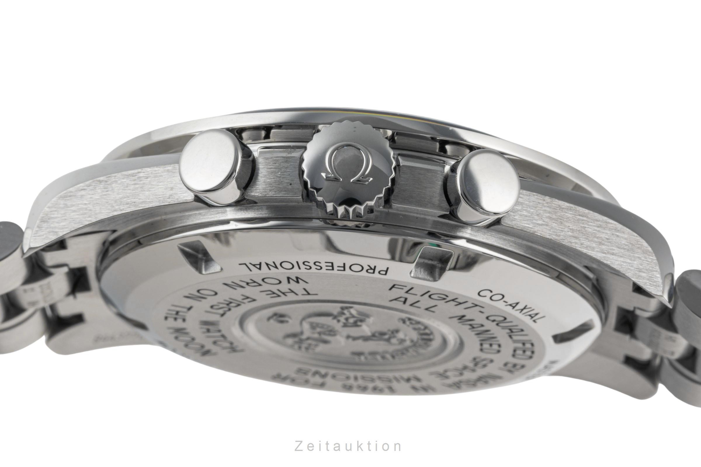 Omega Speedmaster Moonwatch Chronograph Stahl Handaufzug Kal. 3861 Ref. 310.30.42.50.01.001  | Zeitauktion