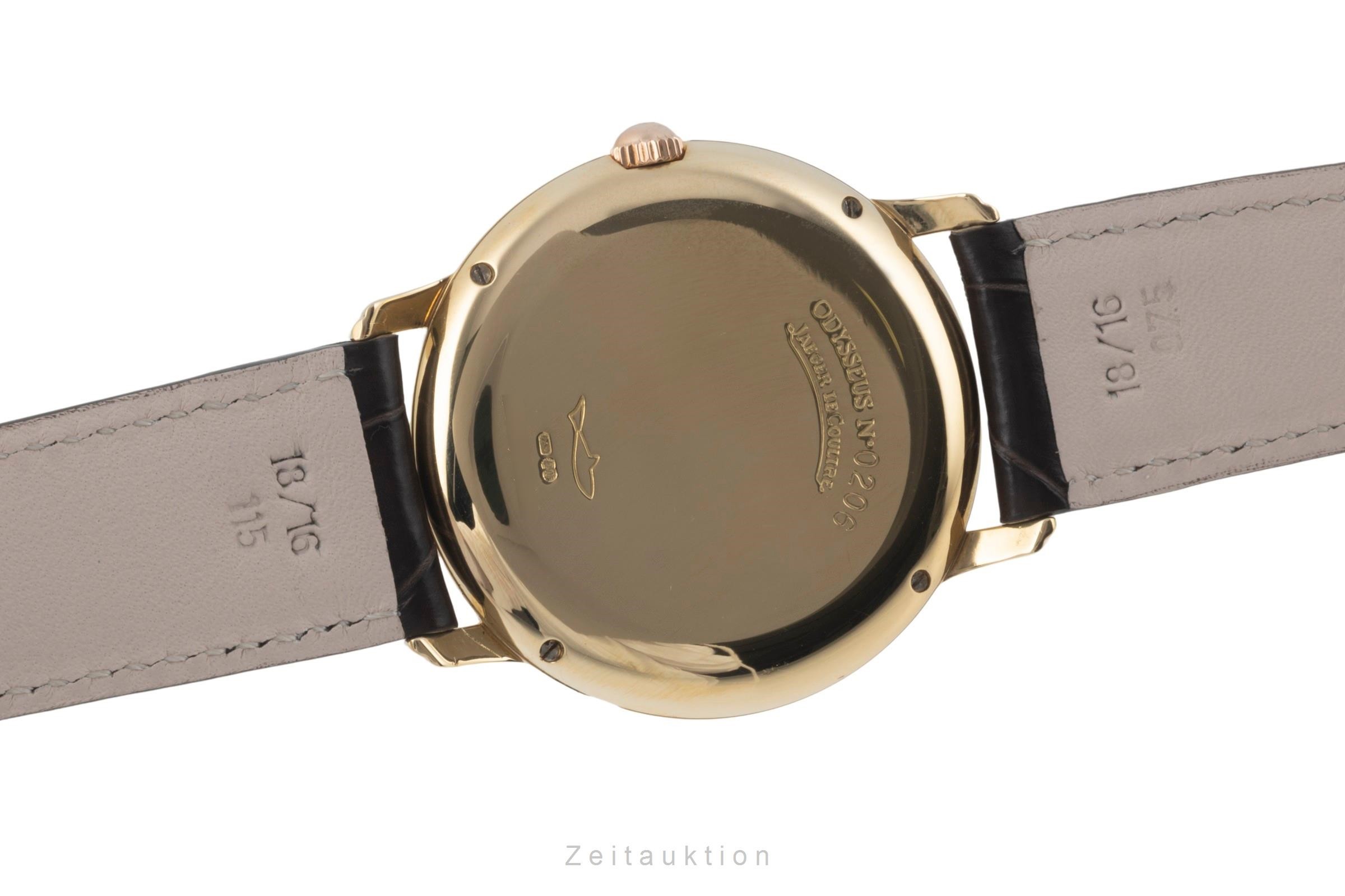 Jaeger-LeCoultre Odysseus 18 ct gold automatic Kal. 888 Ref. 166.7.84  | Zeitauktion