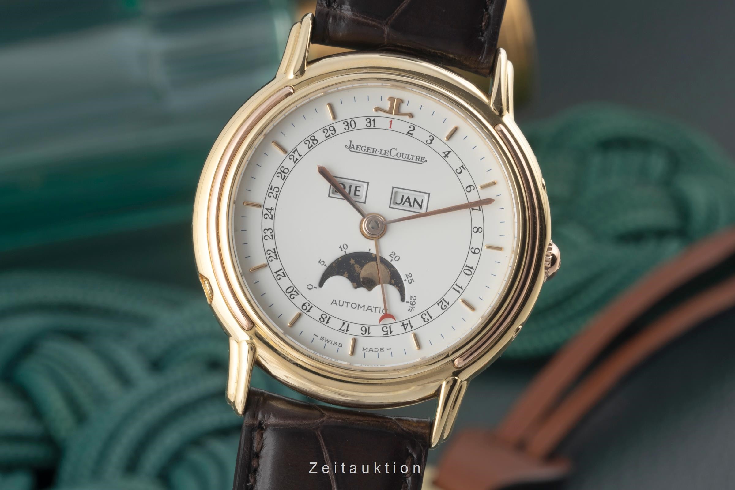 Jaeger-LeCoultre Odysseus 18 ct gold automatic Kal. 888 Ref. 166.7.84  | Zeitauktion