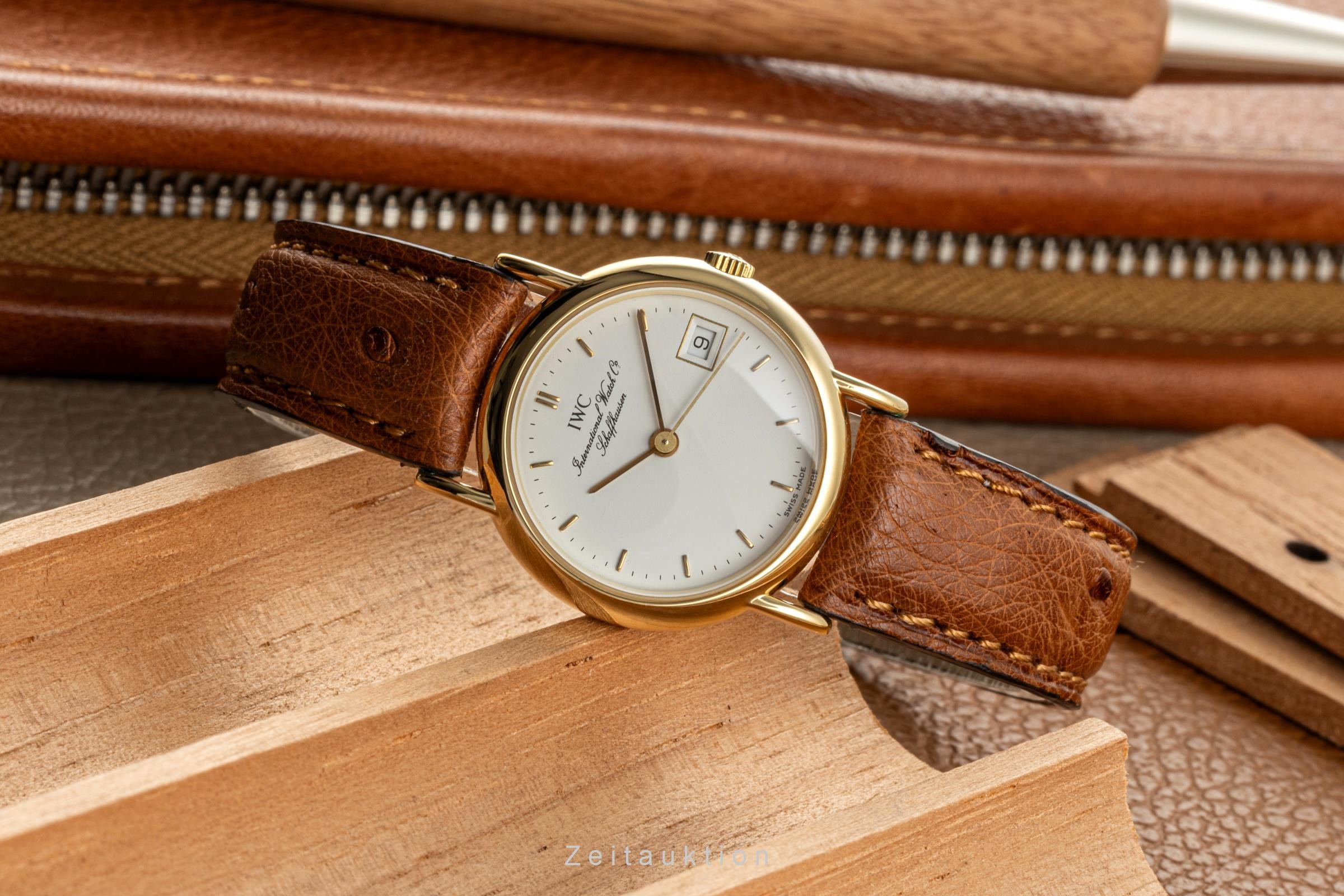 IWC Portofino 18k Gold Quarz Kal. 2209 Ref. IW453101  | Zeitauktion