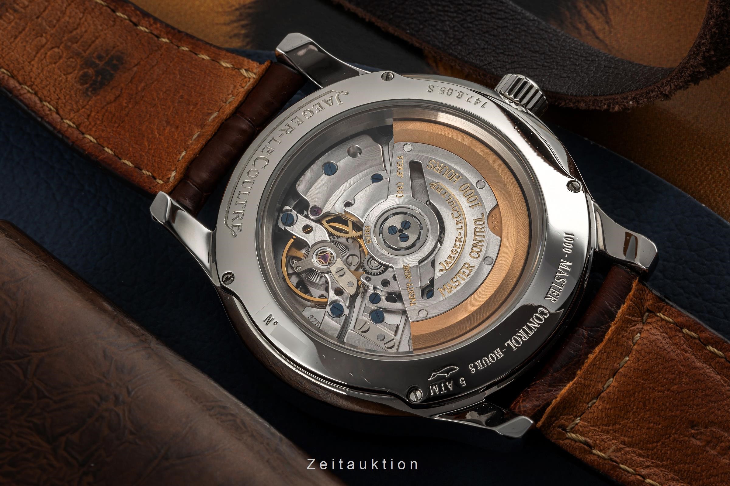 Jaeger-LeCoultre Master Control acciaio automatismo Kal. 975 Ref. 147.8.05.S  | Zeitauktion
