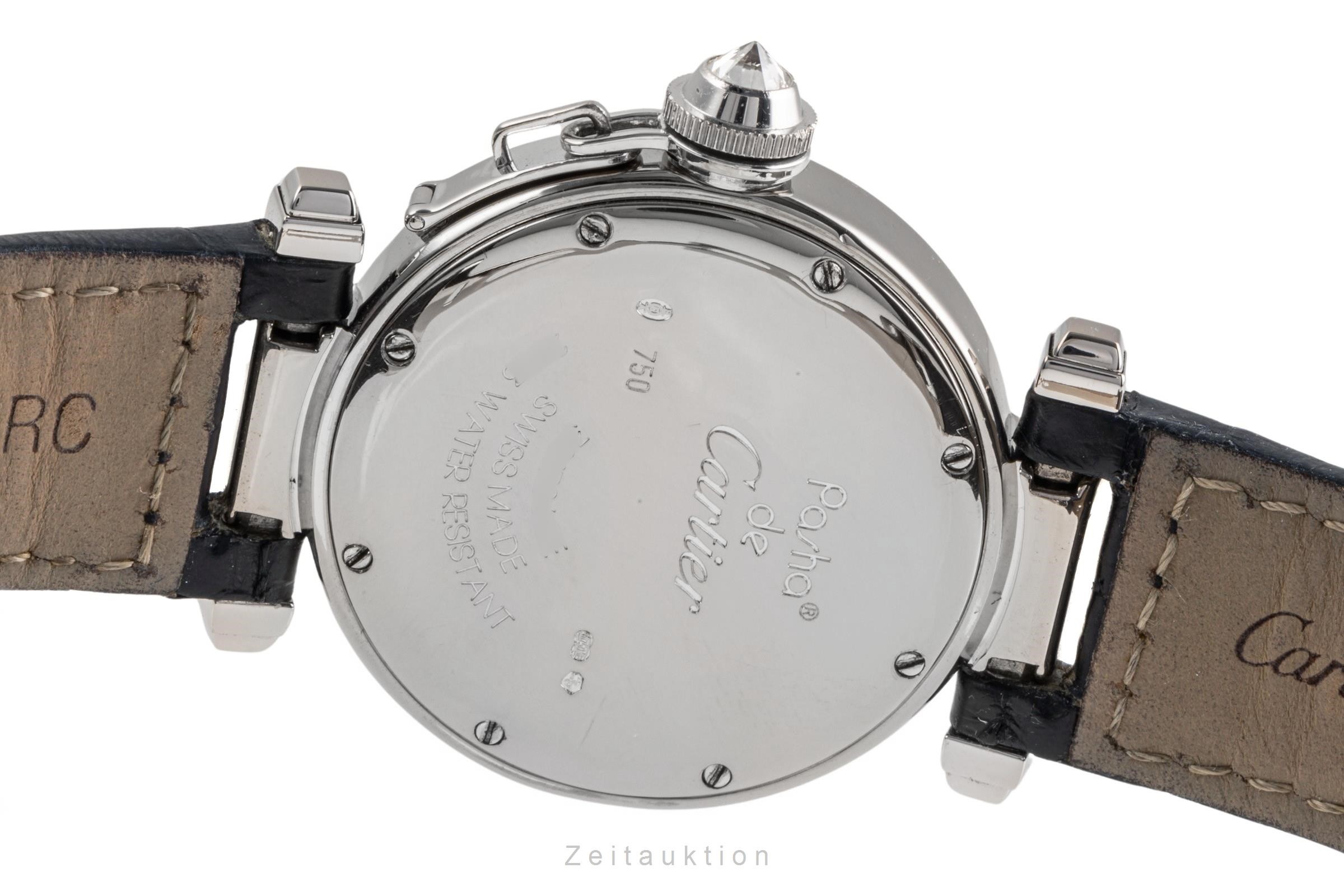 Cartier Pasha oro bianco 18 ct quarzo Kal. 690 Ref. WJ11922G  | Zeitauktion