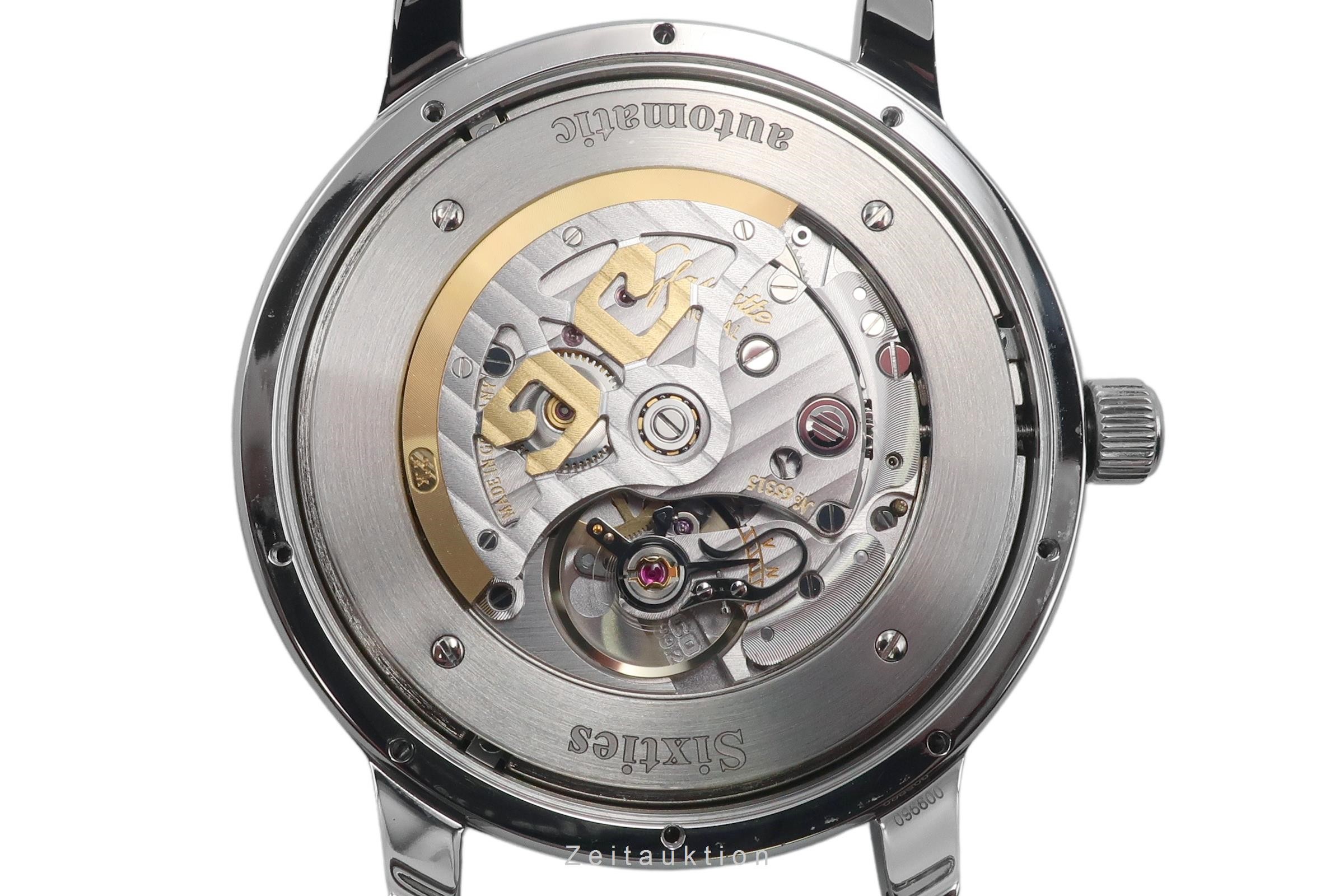 Glashütte Sixties Stahl Automatik Kal. GO 39.2 Ref. 39-47-01-02-04  | Zeitauktion