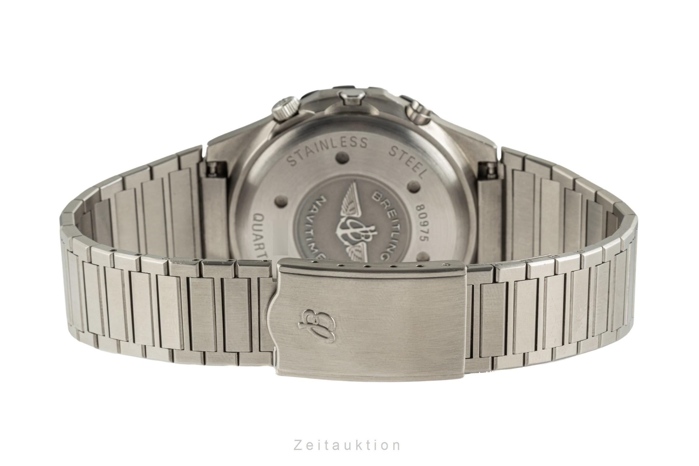 Breitling Jupiter Pilot acciaio quarzo Kal. B233 Ref. 80975  | Zeitauktion