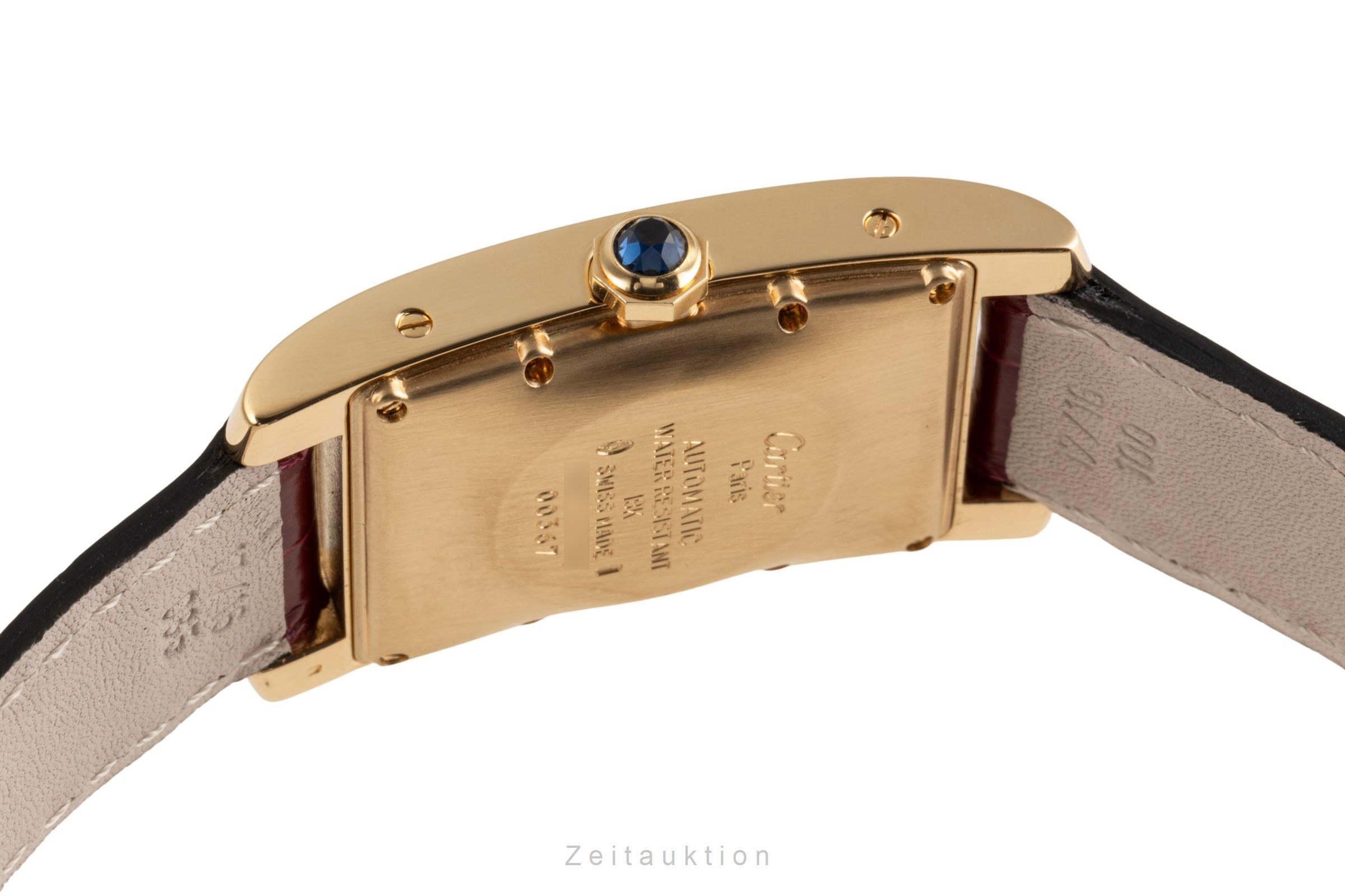 Cartier Tank Américaine 18 ct gold automatic Ref. W2600851, 8172984  | Zeitauktion