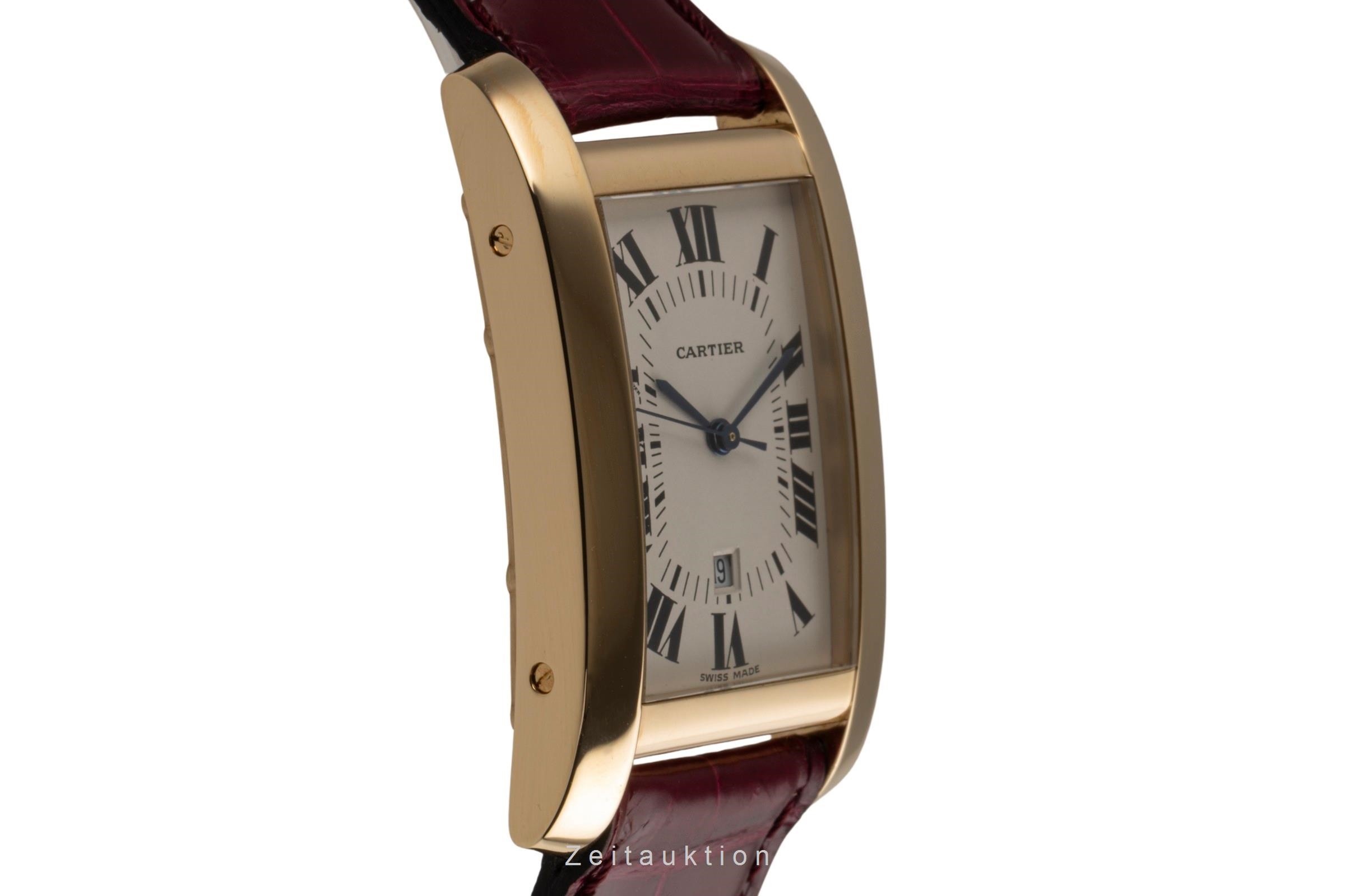 Cartier Tank Américaine 18k Gold Automatik Ref. W2600851, 8172984  | Zeitauktion