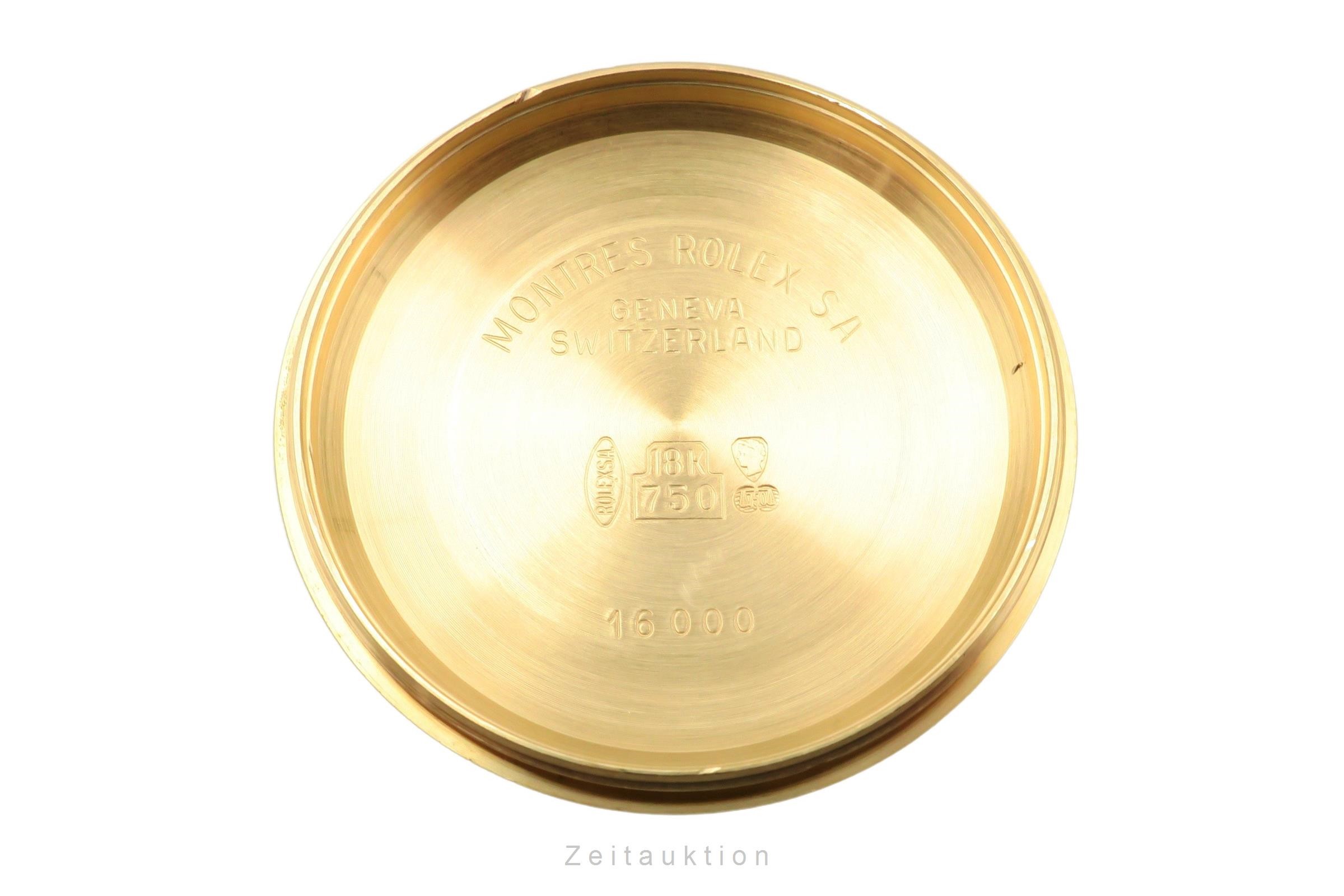 Rolex Datejust oro 18 ct automatismo Kal. 3035 Ref. 16018  | Zeitauktion