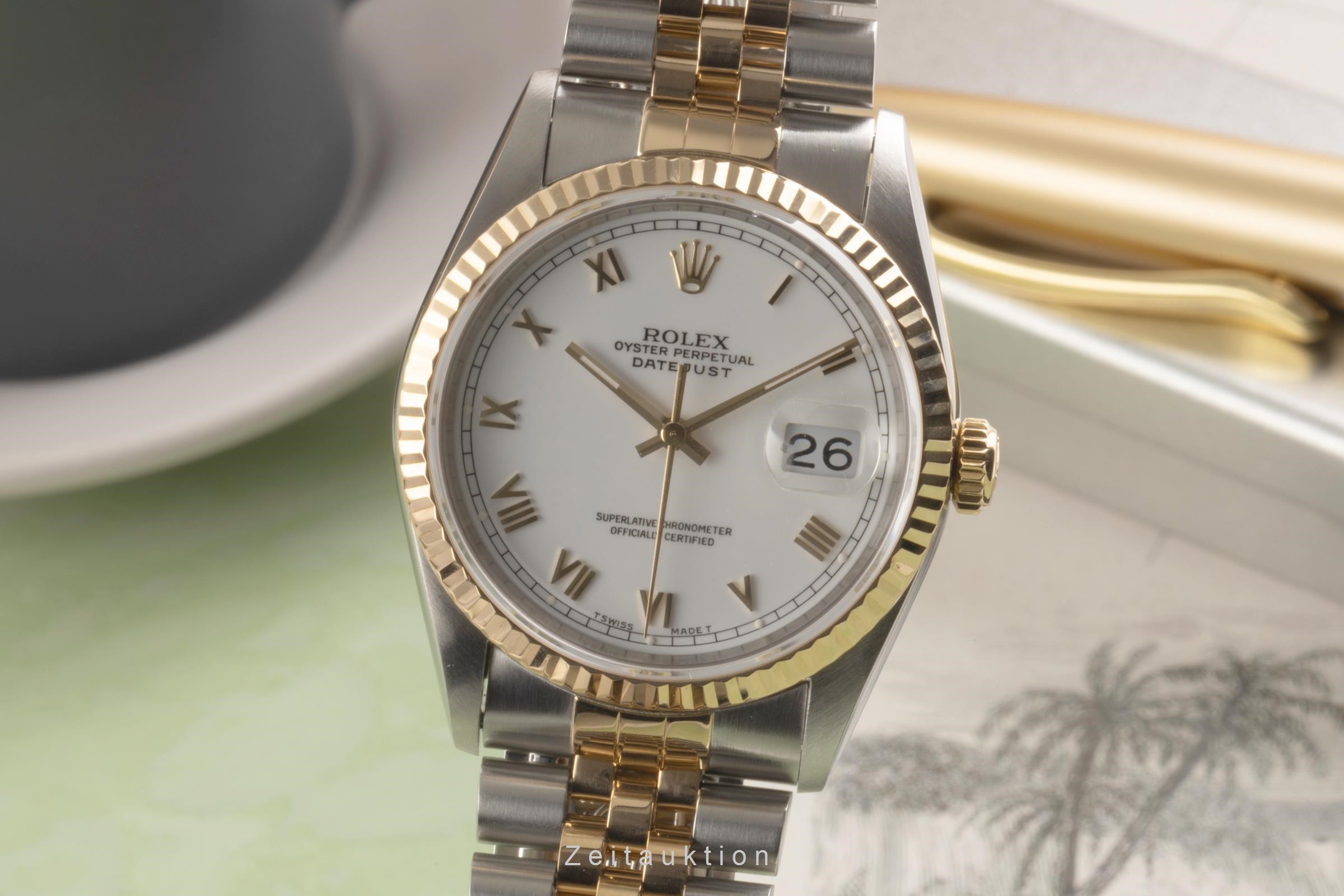 Rolex Watches Rolex Datejust Ref 16233 Rolex Datejust In Steel And