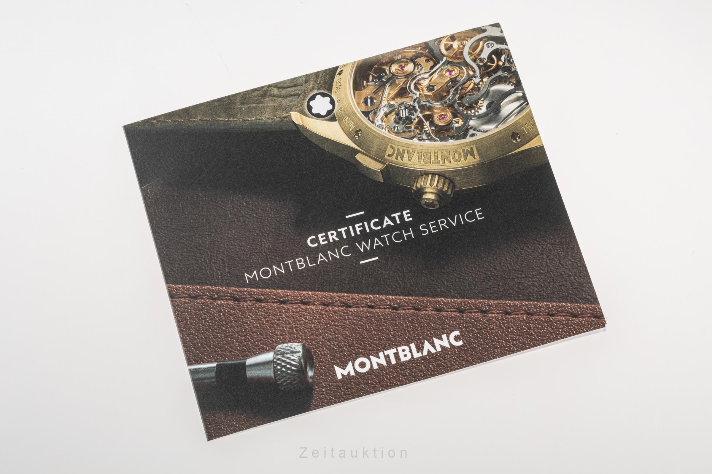 Montblanc Nicolas Rieussec cronógrafo acero automático Kal. MBR200 Ref. 7138  | Zeitauktion