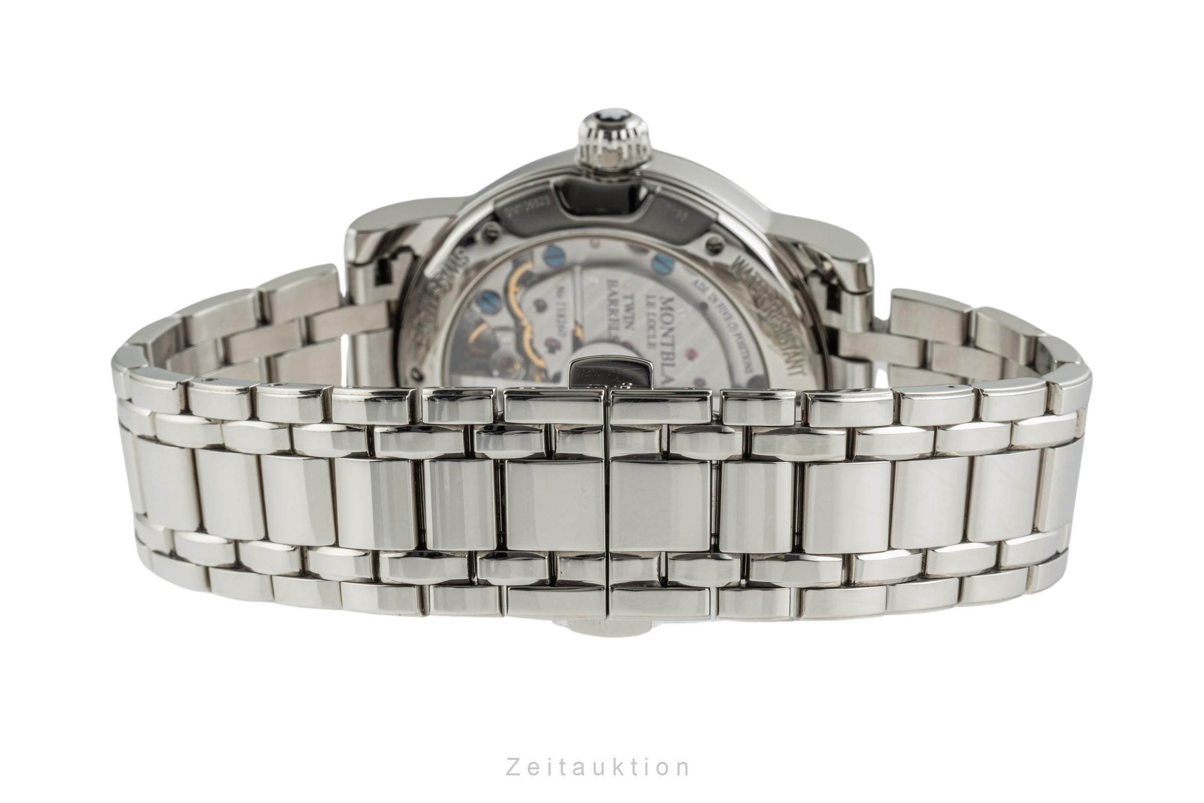 Montblanc Nicolas Rieussec cronógrafo acero automático Kal. MBR200 Ref. 7138  | Zeitauktion