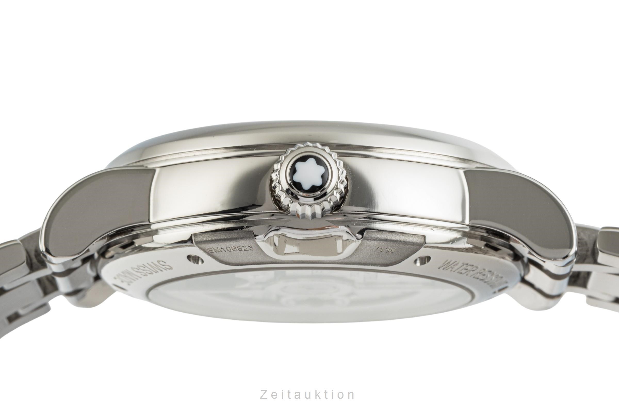 Montblanc Nicolas Rieussec cronógrafo acero automático Kal. MBR200 Ref. 7138  | Zeitauktion