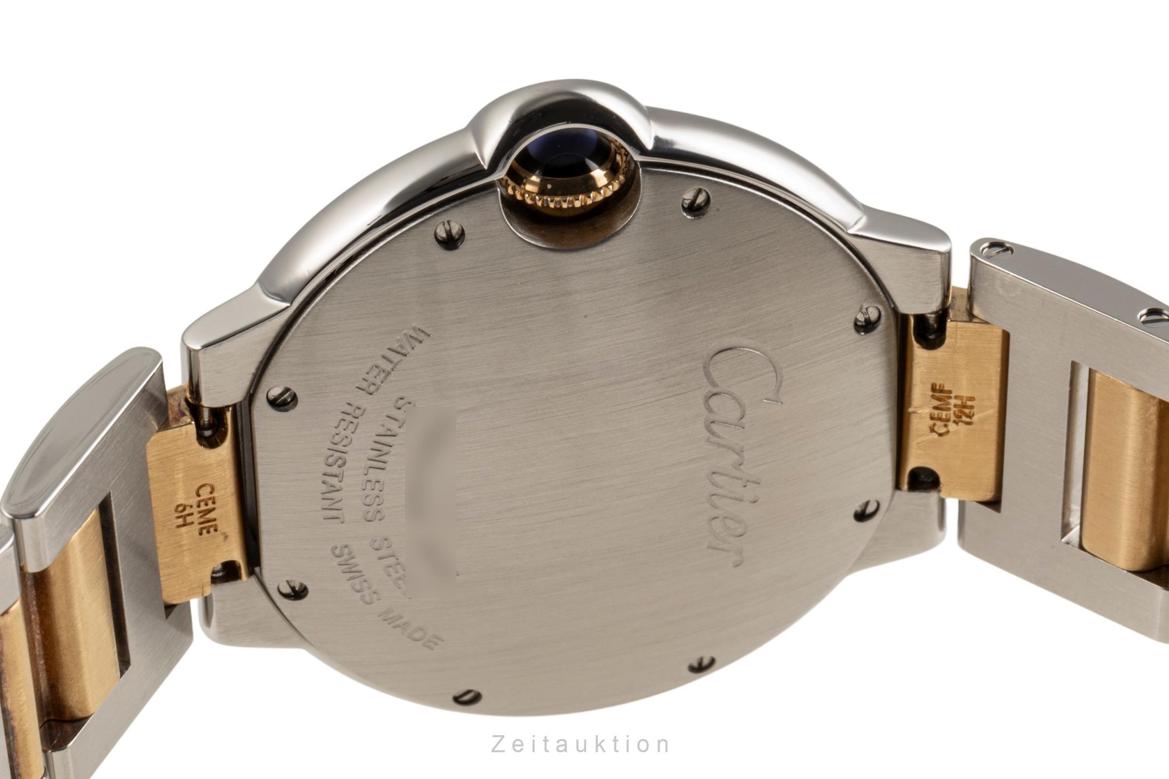 Cartier Ballon Bleu de Cartier Stahl / Gold Quarz Kal. 690 Ref. W69008Z3  | Zeitauktion