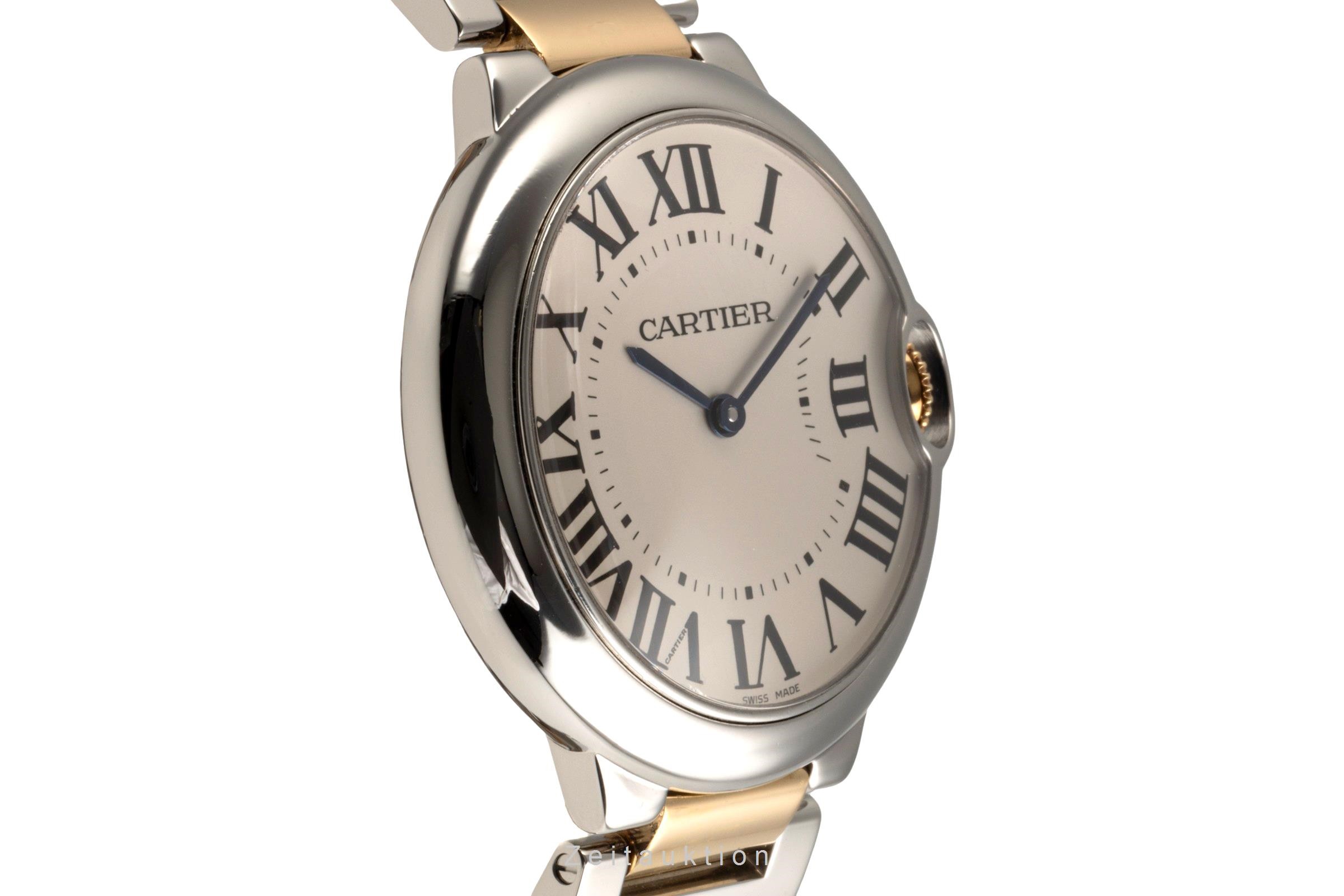 Cartier Ballon Bleu de Cartier Stahl / Gold Quarz Kal. 690 Ref. W69008Z3  | Zeitauktion
