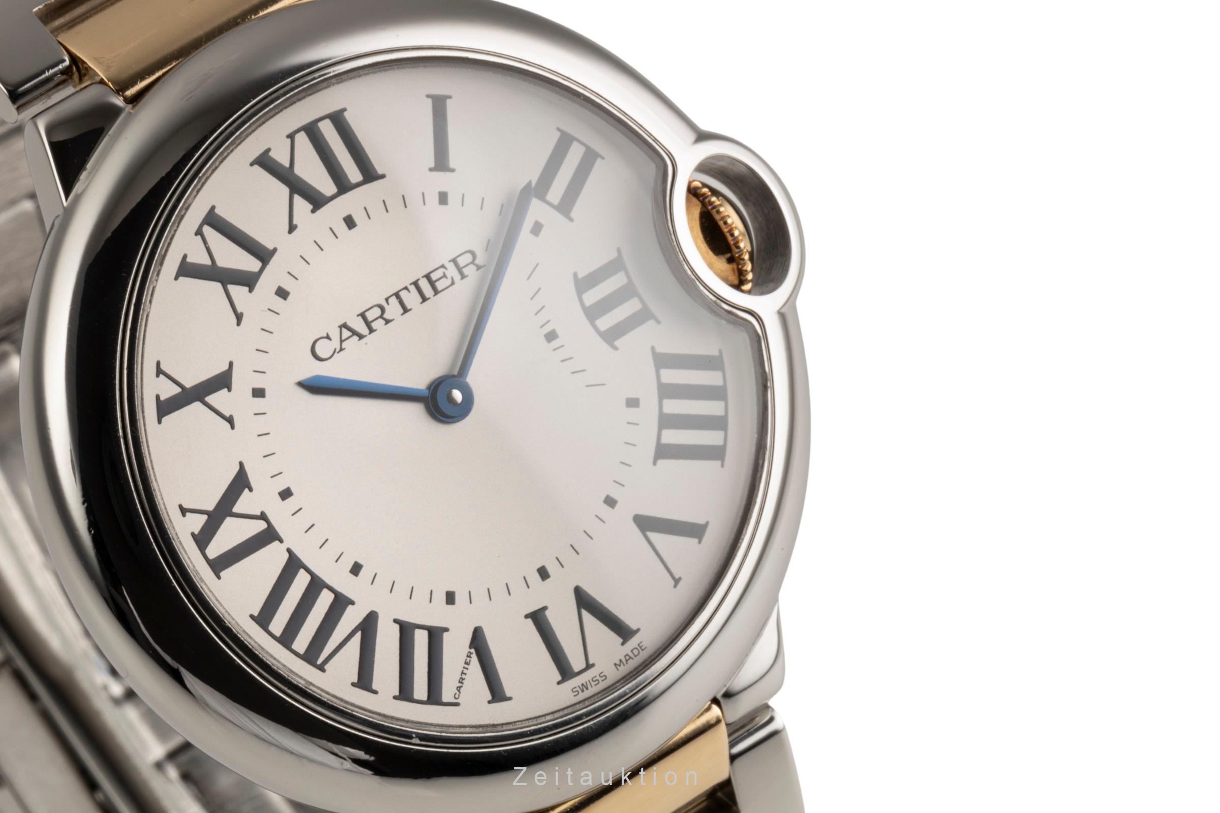 Cartier Ballon Bleu de Cartier Stahl / Gold Quarz Kal. 690 Ref. W69008Z3  | Zeitauktion
