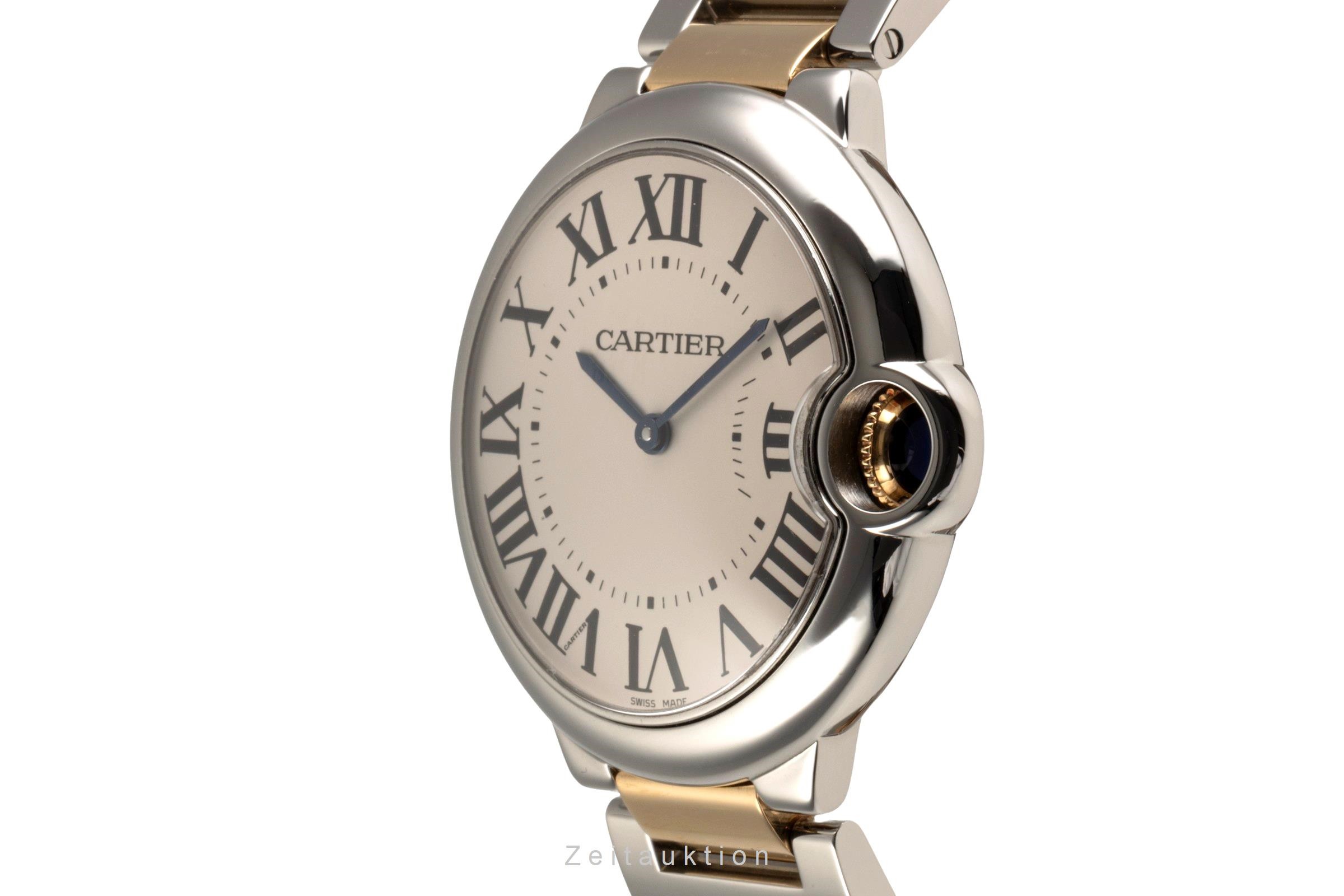 Cartier Ballon Bleu de Cartier Stahl / Gold Quarz Kal. 690 Ref. W69008Z3  | Zeitauktion