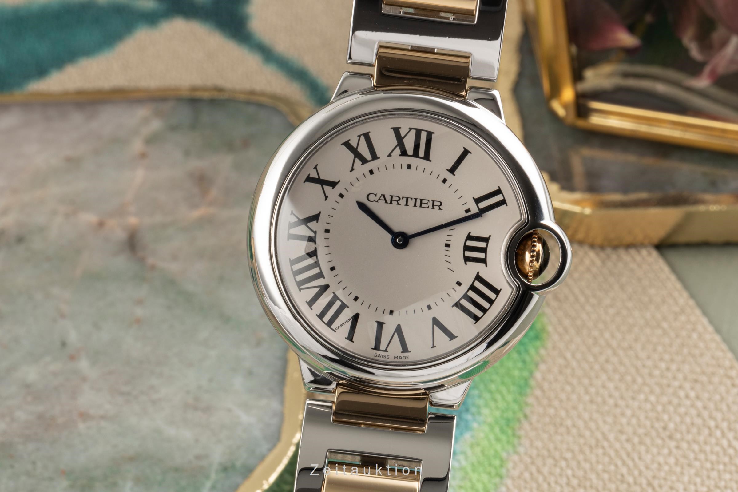 Cartier Ballon Bleu de Cartier Stahl / Gold Quarz Kal. 690 Ref. W69008Z3  | Zeitauktion