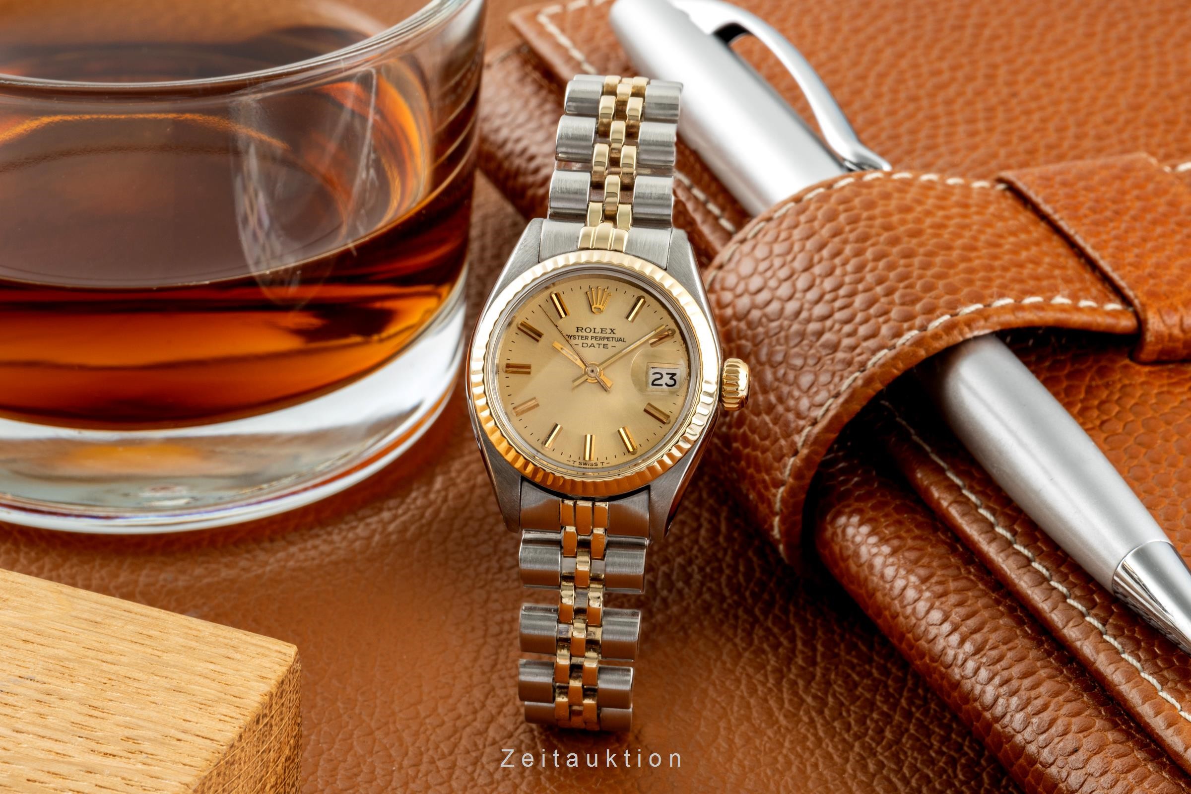 Rolex Lady Date acciaio / oro automatismo Kal. 2030 Ref. 6917 VINTAGE  | Zeitauktion