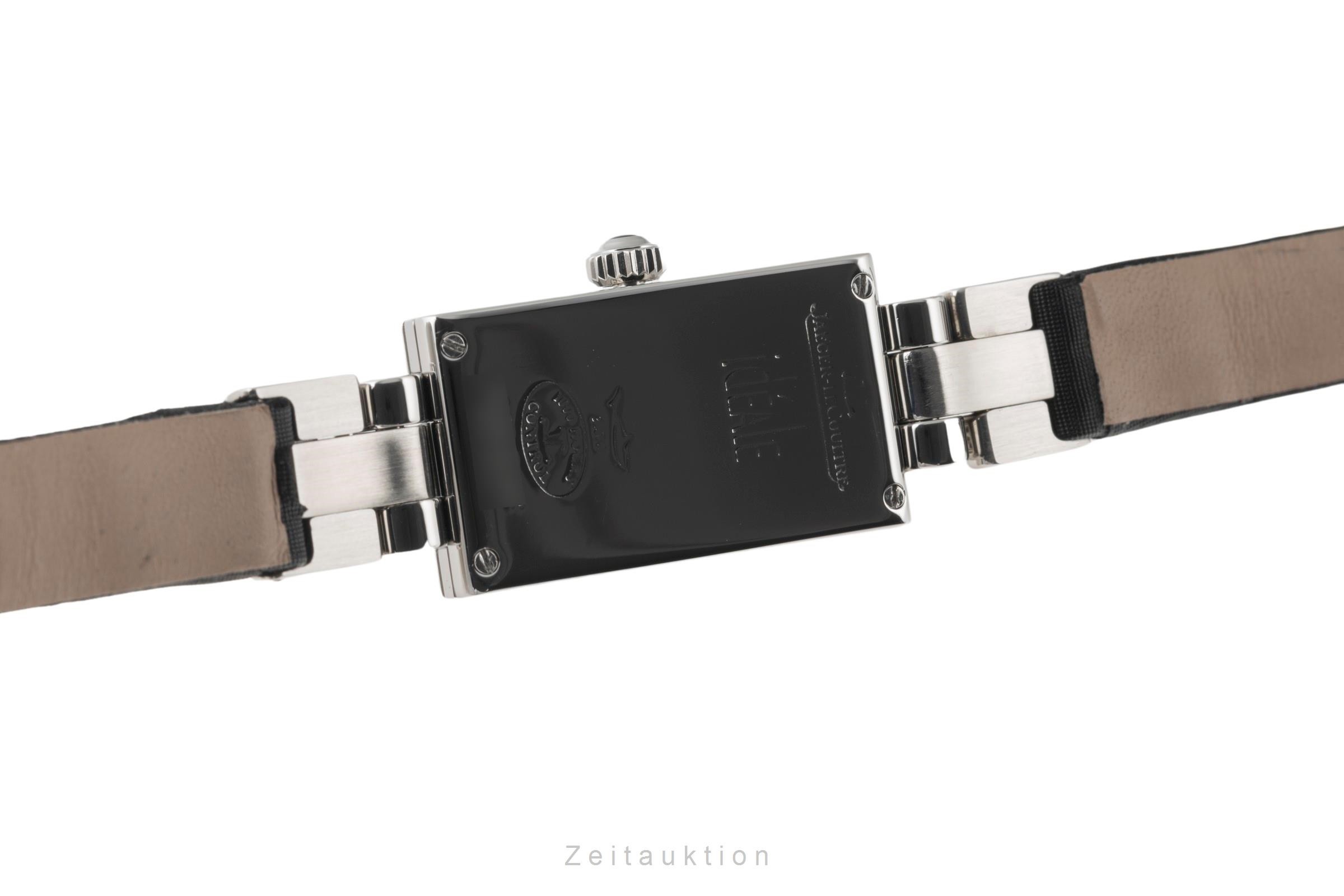 Jaeger-LeCoultre Ideale steel quartz Kal. 608 Ref. Q4608421, 460.8.08  | Zeitauktion