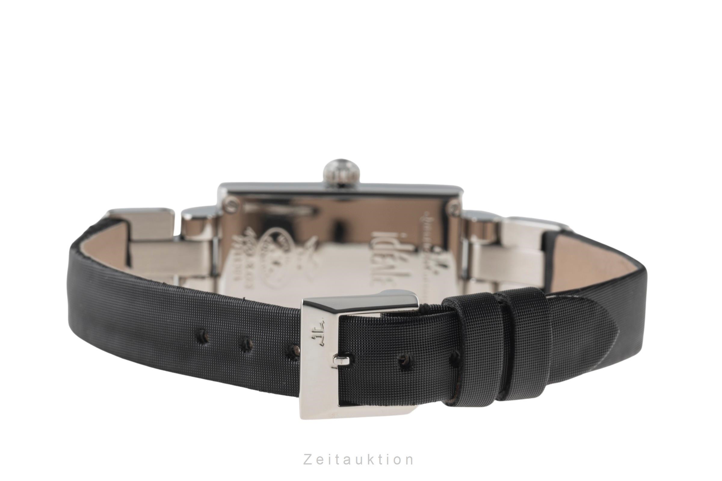 Jaeger-LeCoultre Ideale steel quartz Kal. 608 Ref. Q4608421, 460.8.08  | Zeitauktion