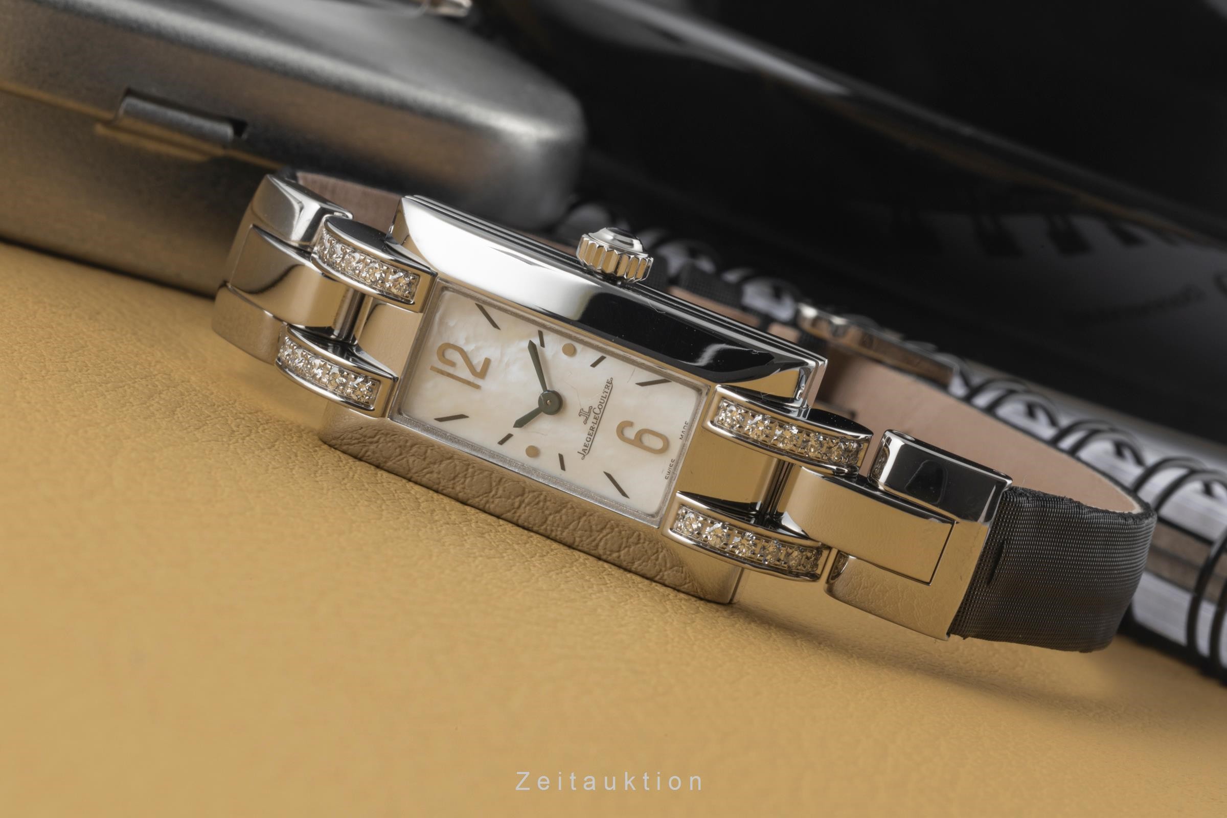 Jaeger-LeCoultre Ideale steel quartz Kal. 608 Ref. Q4608421, 460.8.08  | Zeitauktion