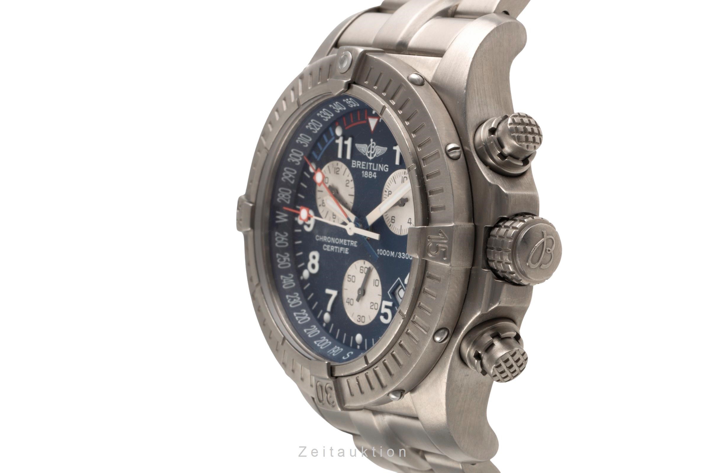 Breitling Avenger chronograph titanium quartz Kal. B73 Ref. E73360  | Zeitauktion
