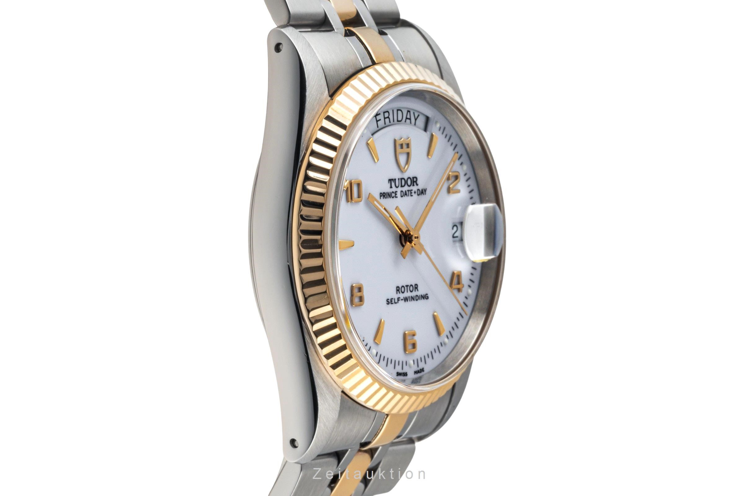 Tudor Prince Date acier / or  automatique Ref. 76213  | Zeitauktion