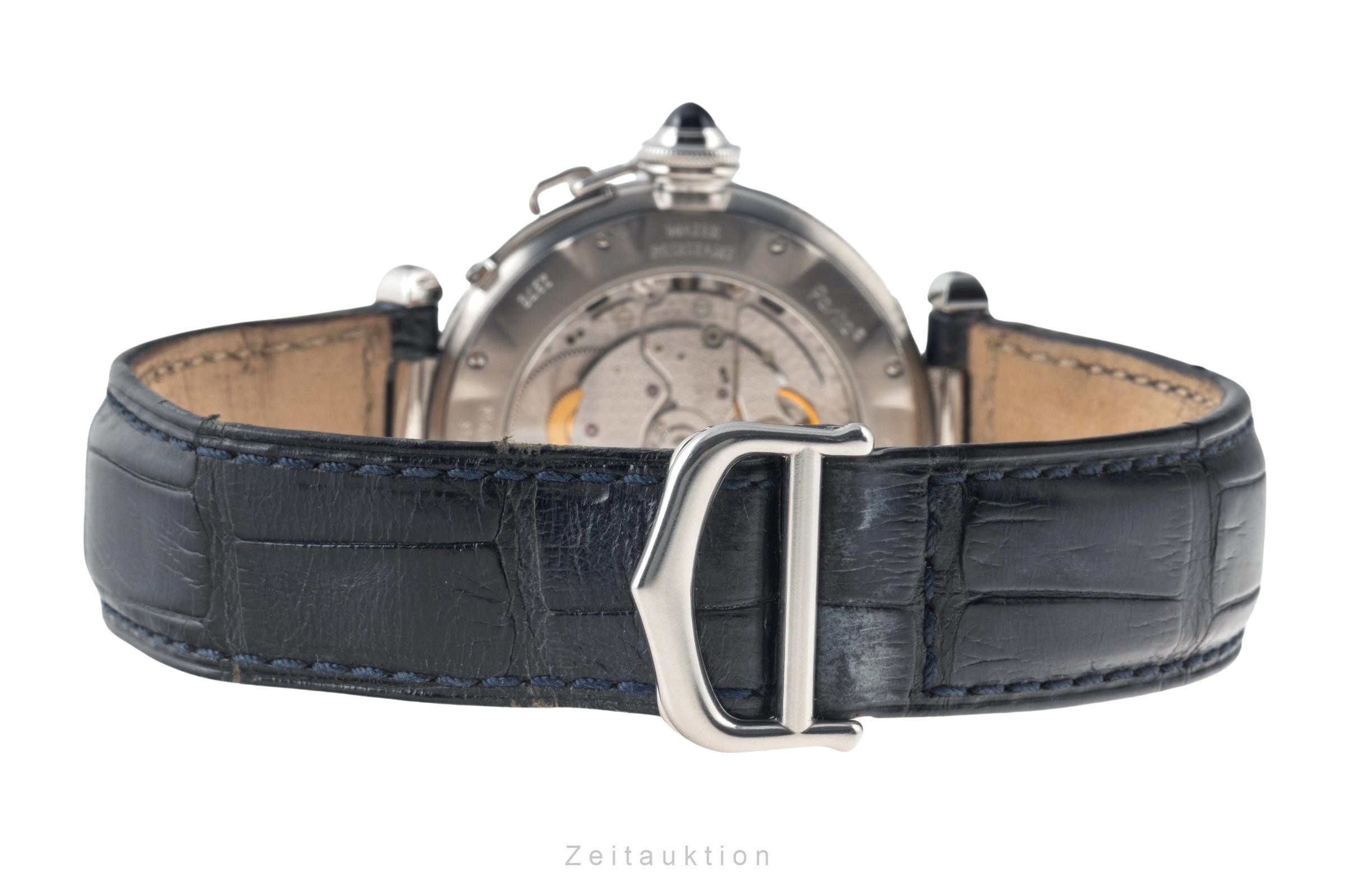 Cartier Pasha acciaio automatismo Kal. 191 Ref. W3103155, 2378  | Zeitauktion