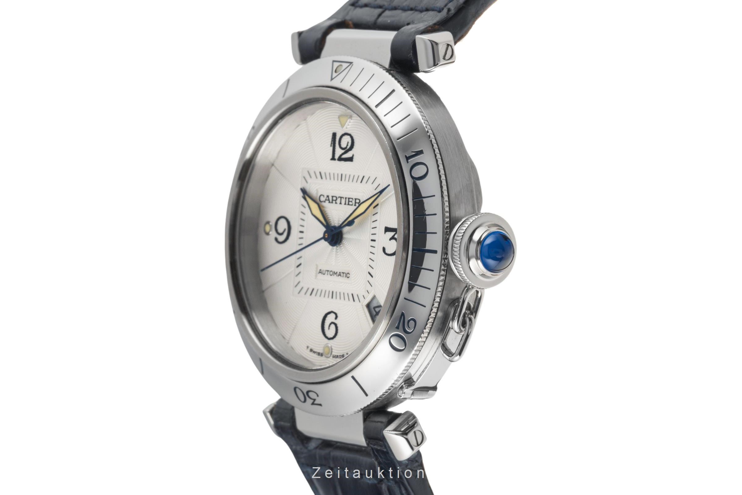 Cartier Pasha acciaio automatismo Kal. 191 Ref. W3103155, 2378  | Zeitauktion