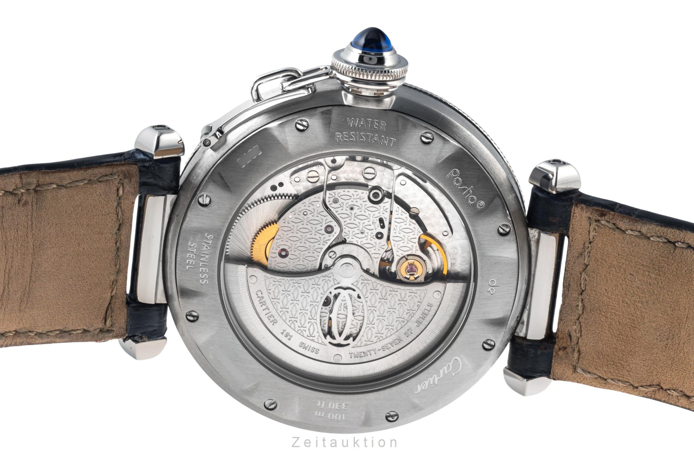 Cartier Pasha acciaio automatismo Kal. 191 Ref. W3103155, 2378  | Zeitauktion