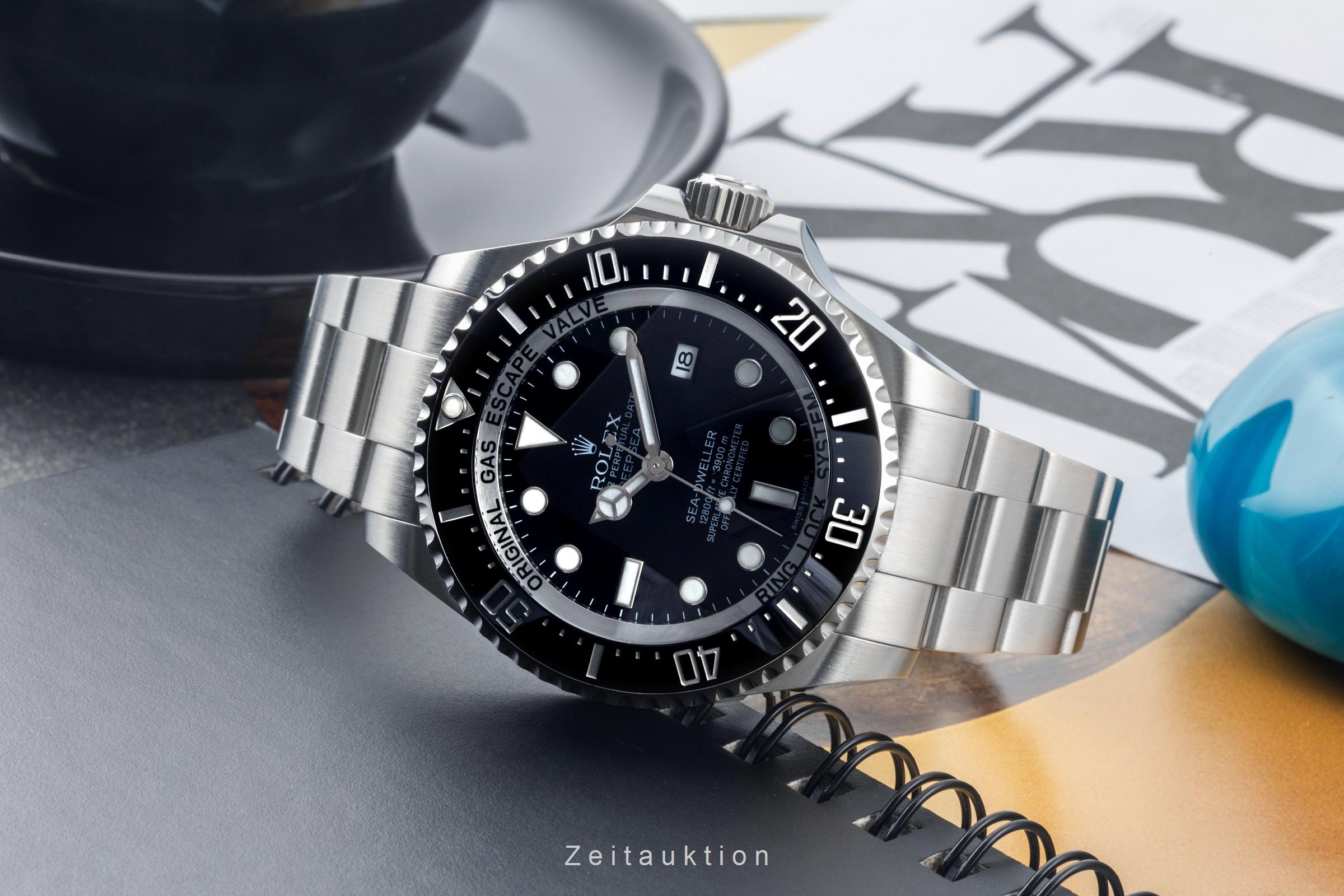 Rolex Sea-Dweller Stahl Automatik Kal. 3135 Ref. 116660  | Zeitauktion