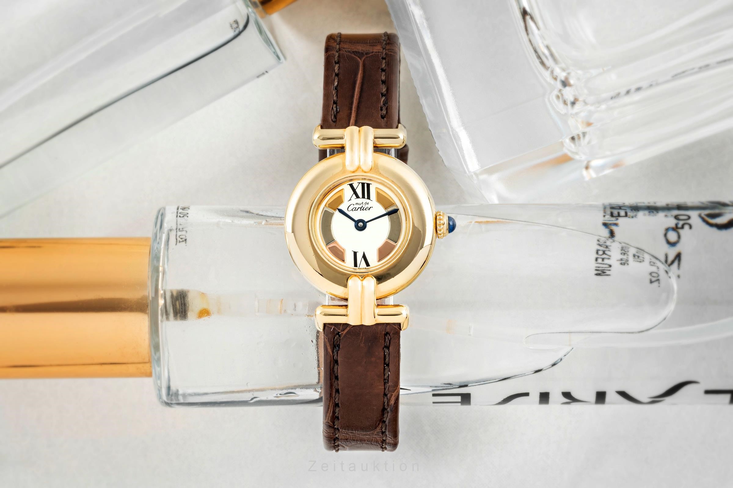 Cartier Vermeil silver-gilt quartz Kal. 90 Ref. 590002  | Zeitauktion