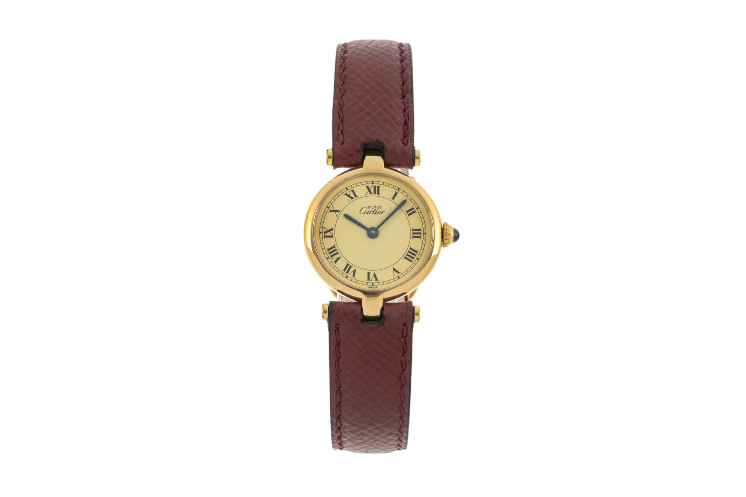 Cartier Vermeil silver-gilt quartz Kal. 690 Ref. 590004  | Zeitauktion