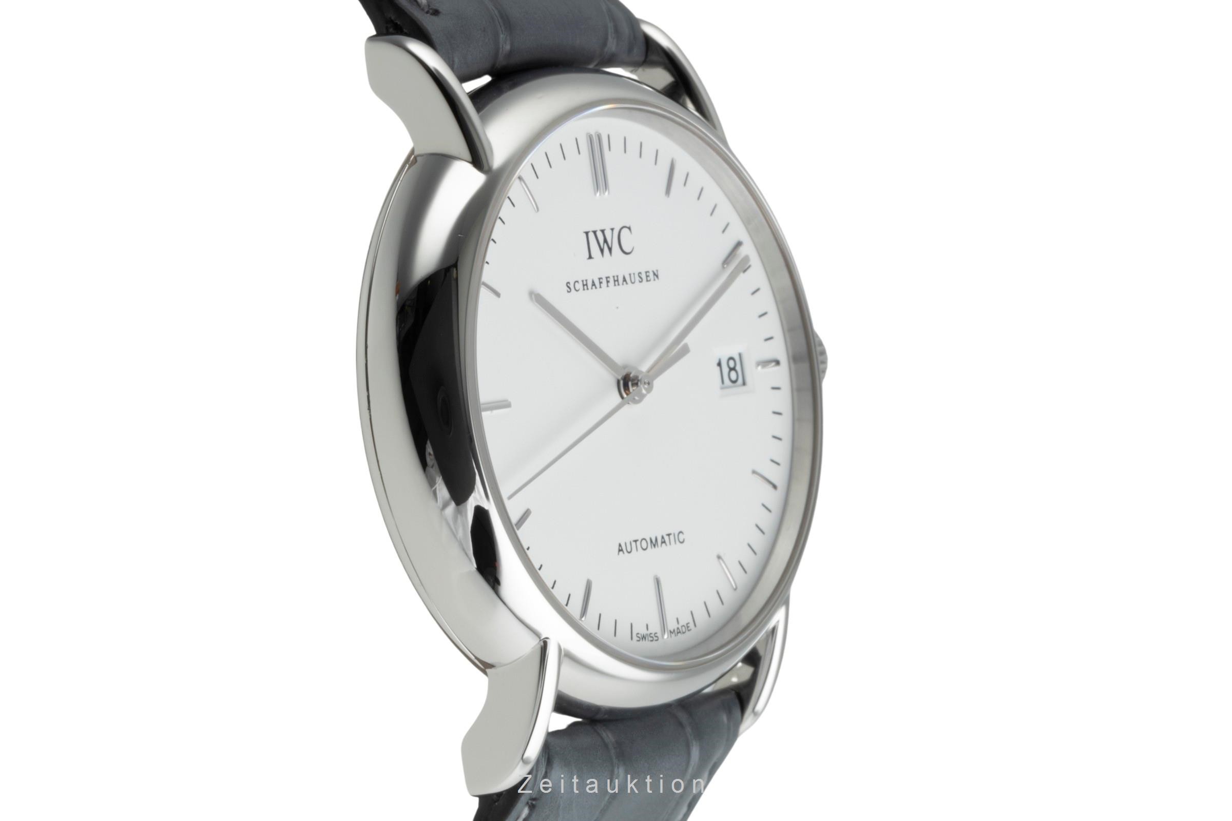 IWC Portofino acier automatique Kal. C.30110 Ref. IW353312  | Zeitauktion