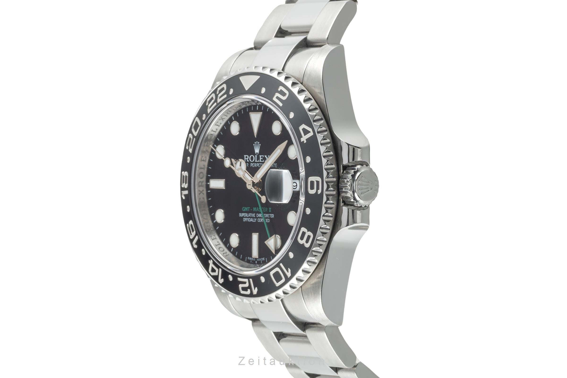 Rolex GMT-Master II acier automatique Kal. 3186 Ref. 116710LN  | Zeitauktion