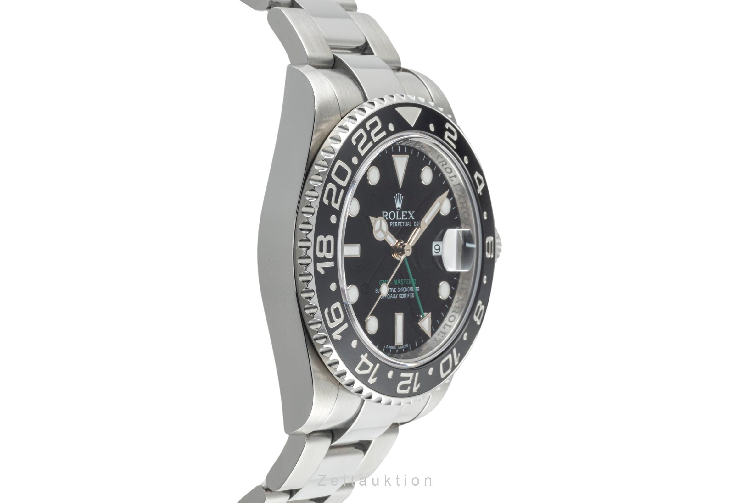 Rolex GMT-Master II acier automatique Kal. 3186 Ref. 116710LN  | Zeitauktion
