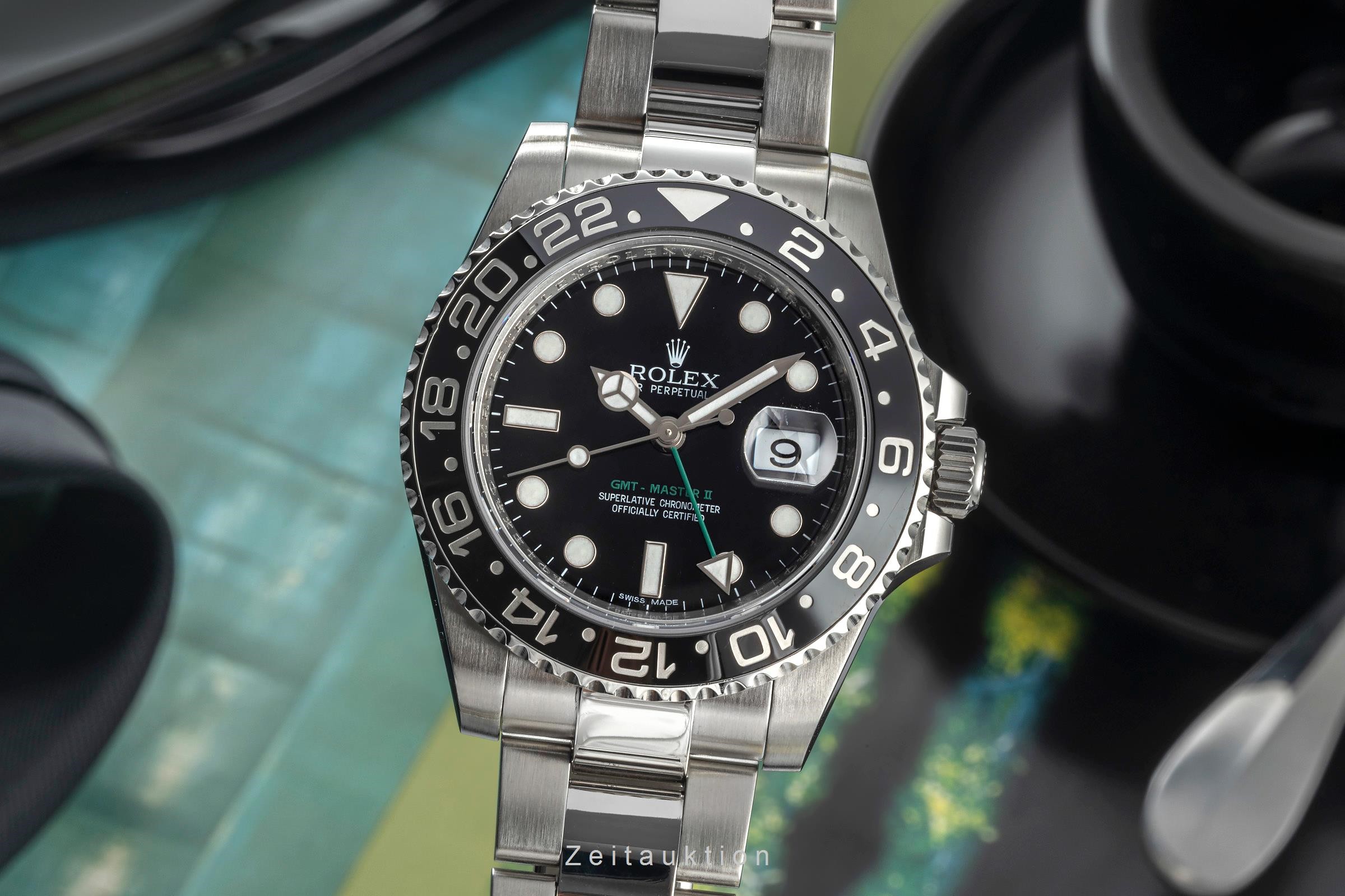 Rolex GMT-Master II acier automatique Kal. 3186 Ref. 116710LN  | Zeitauktion