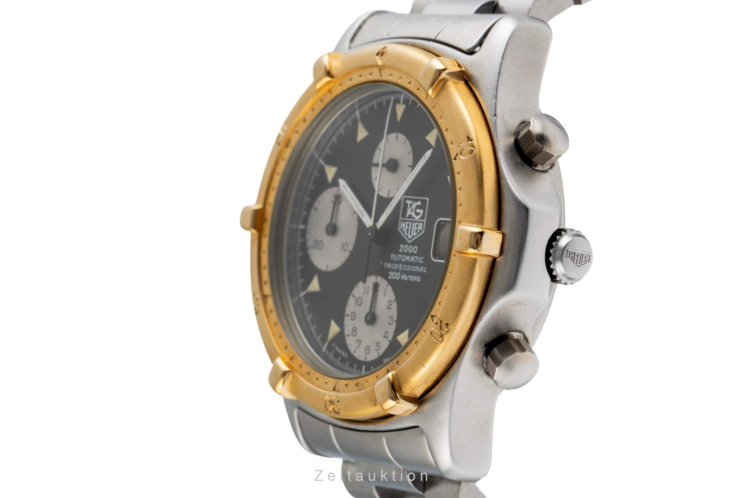 Tag Heuer 2000 Chronograph Stahl / vergoldet Automatik Kal. LWO 283 Ref. 173.006 VINTAGE  | Zeitauktion