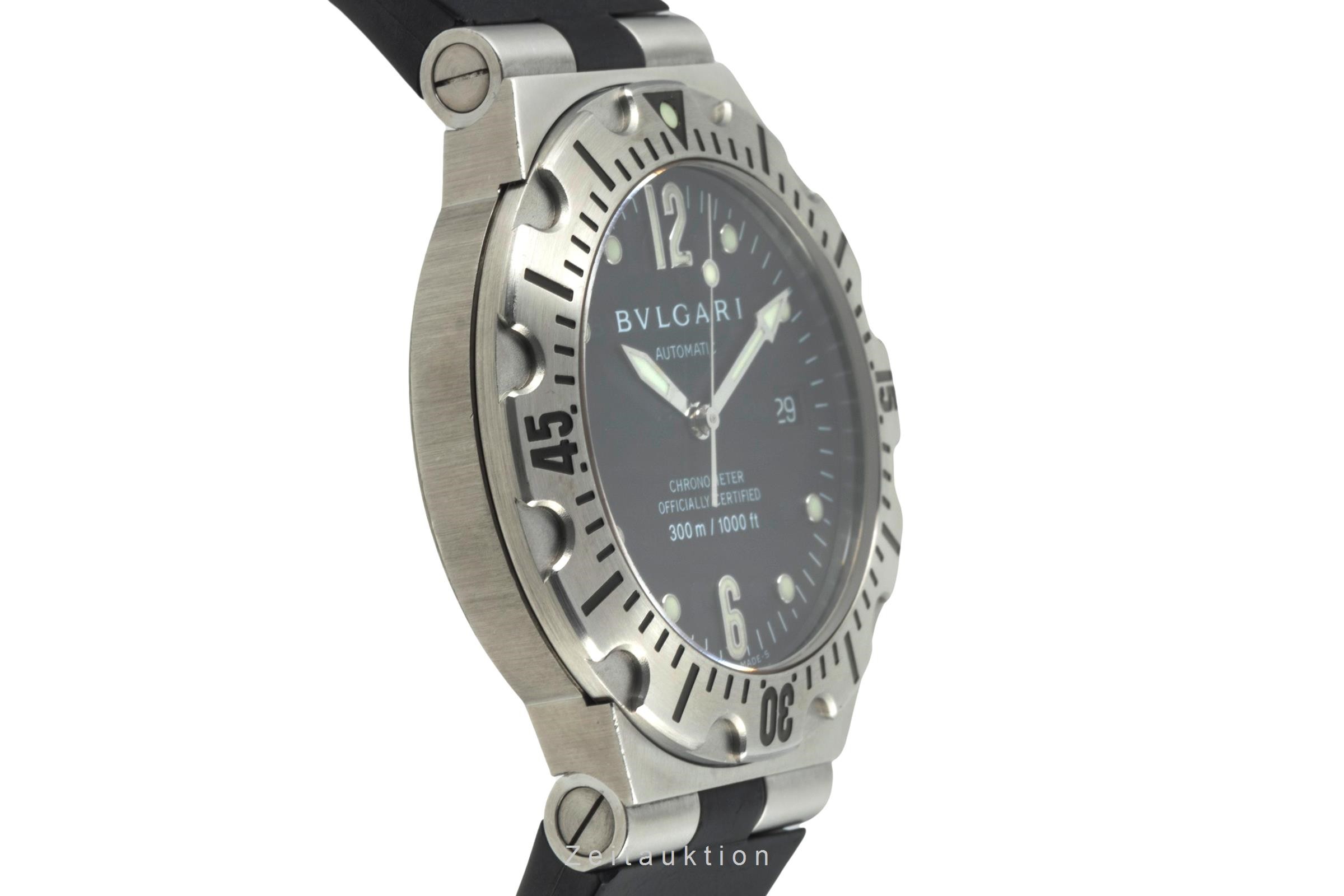 Bvlgari Diagono steel automatic Kal. 220TEEH Ref. SD 40 S  | Zeitauktion