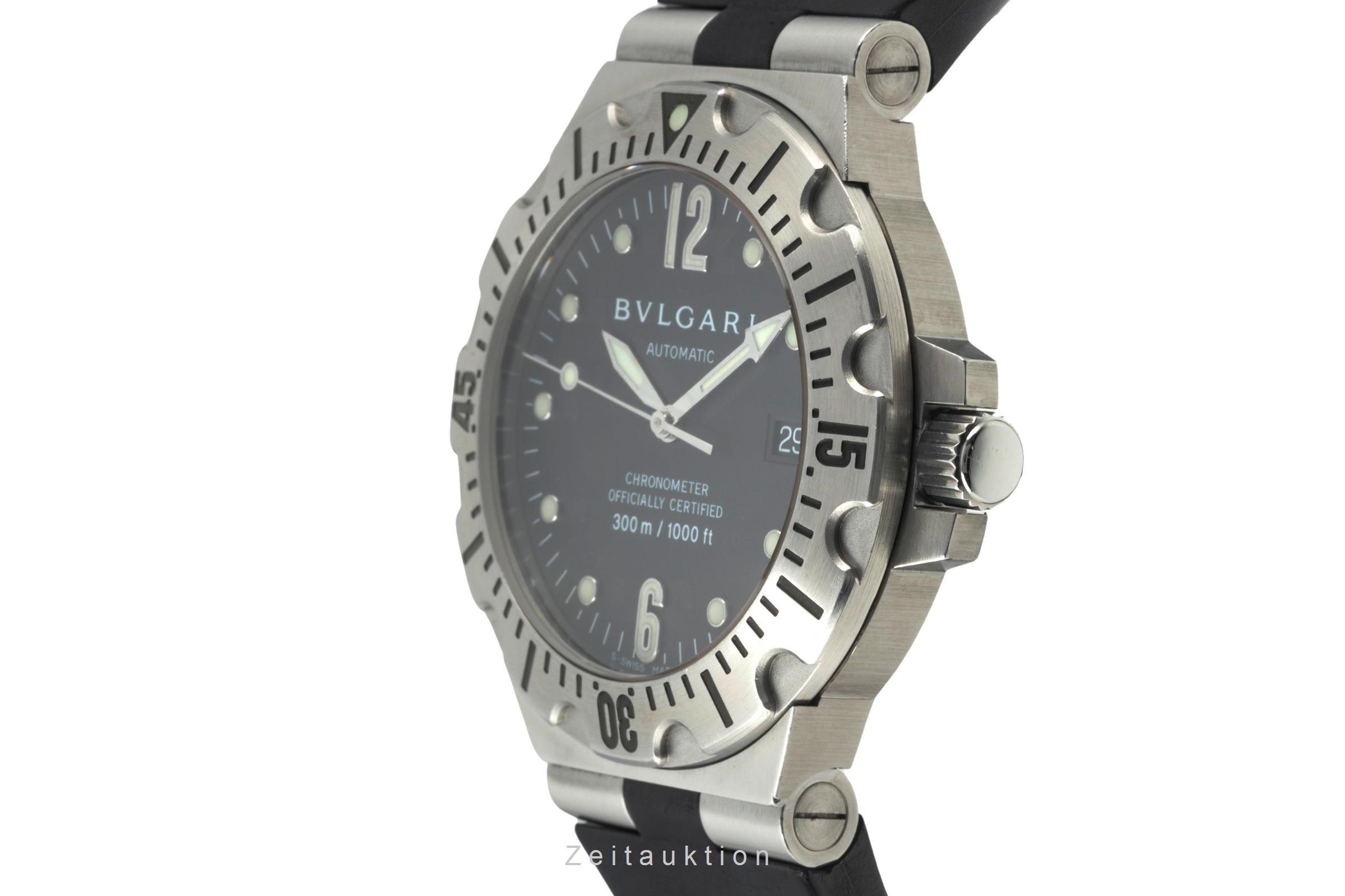 Bvlgari Diagono steel automatic Kal. 220TEEH Ref. SD 40 S  | Zeitauktion