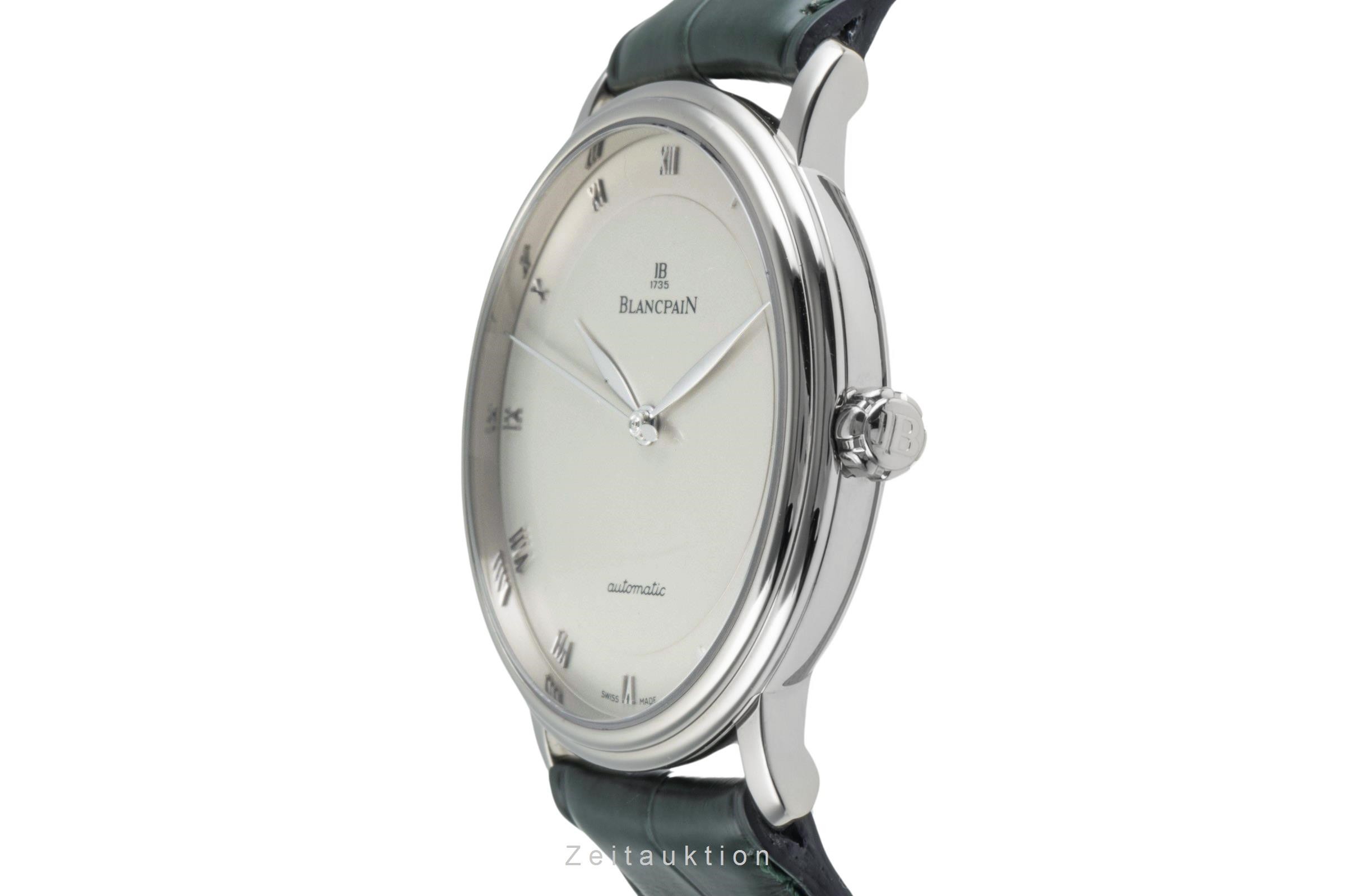 Blancpain Villeret or blanc 18 ct automatique Kal. 1153 Ref. 6222  | Zeitauktion