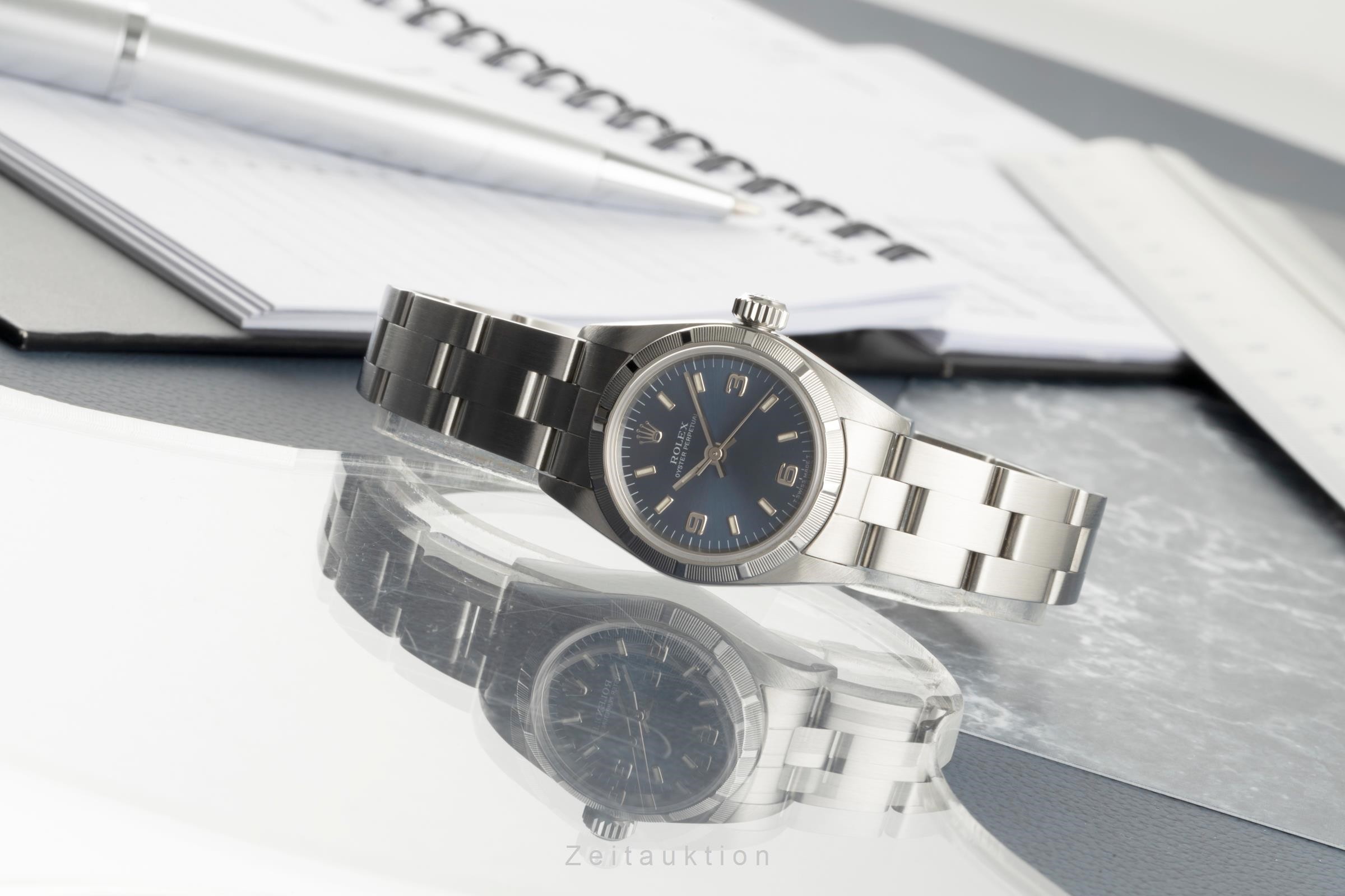 Rolex Oyster Perpetual steel automatic Kal. 2130 Ref. 67230  | Zeitauktion