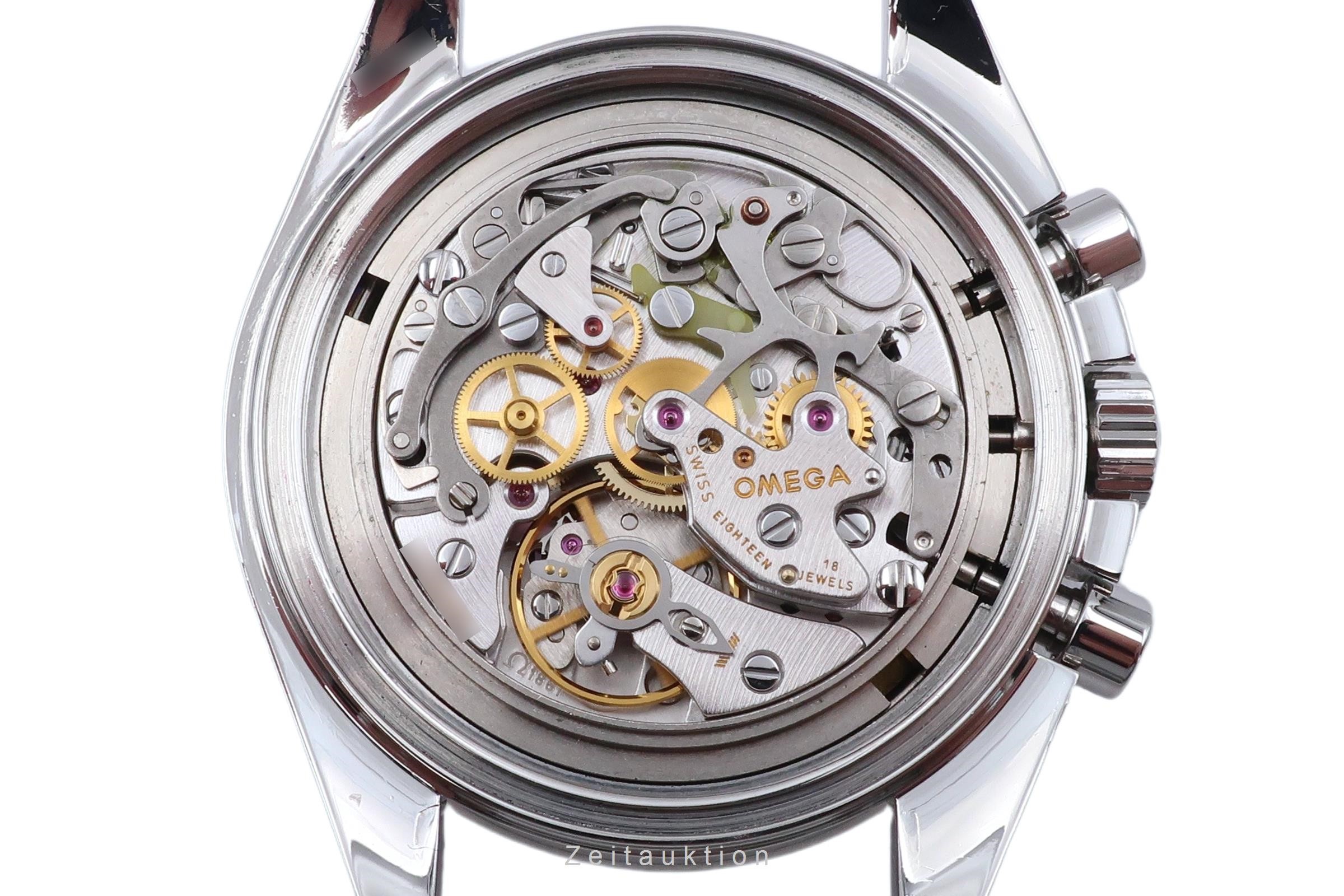 Omega Speedmaster Moonwatch chronograph steel manual winding Kal. 1861 Ref. 3570.50.00  | Zeitauktion