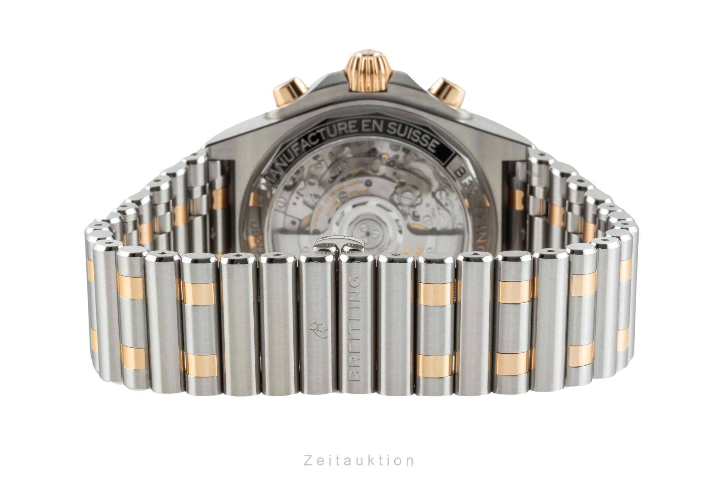 Breitling Chronomat chronographe acier / or  automatique Kal. B01 Ref. UB0134101B1U1  | Zeitauktion