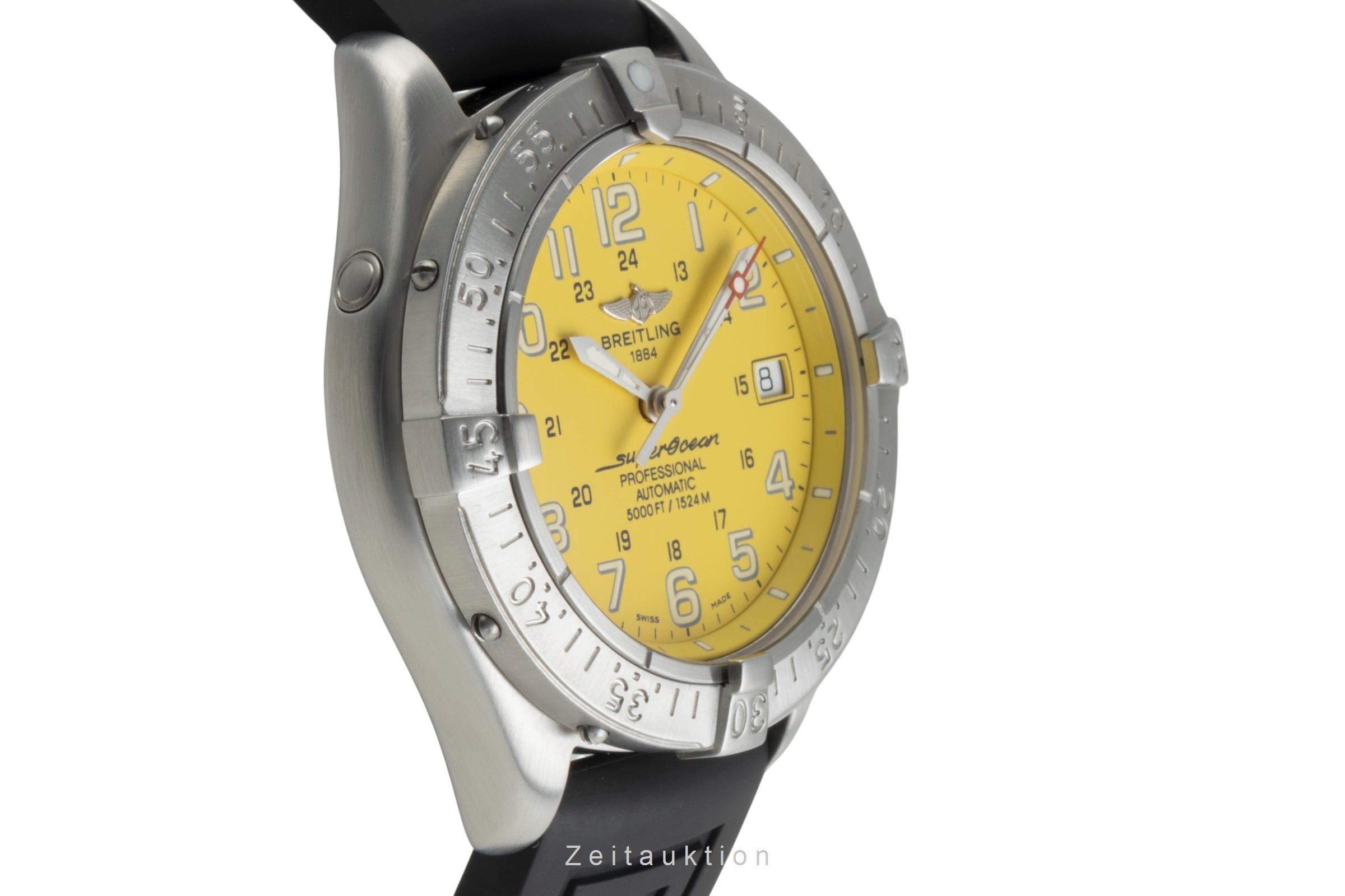 Breitling Superocean acciaio automatismo Kal. B17 Ref. A17345  | Zeitauktion